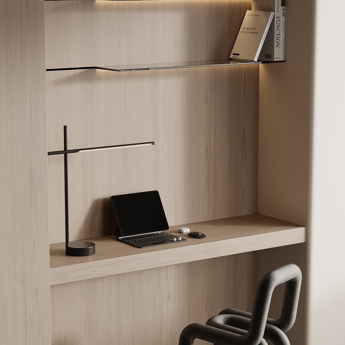 Workplace 25 3D model_2