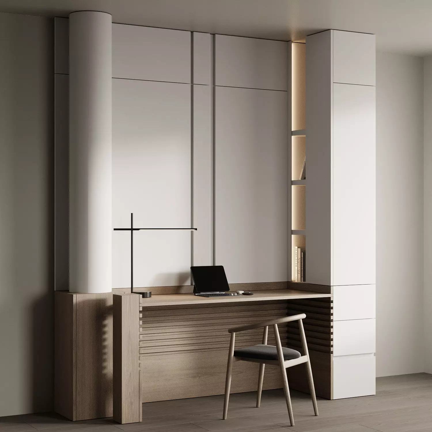 Workplace 26 3D model_0