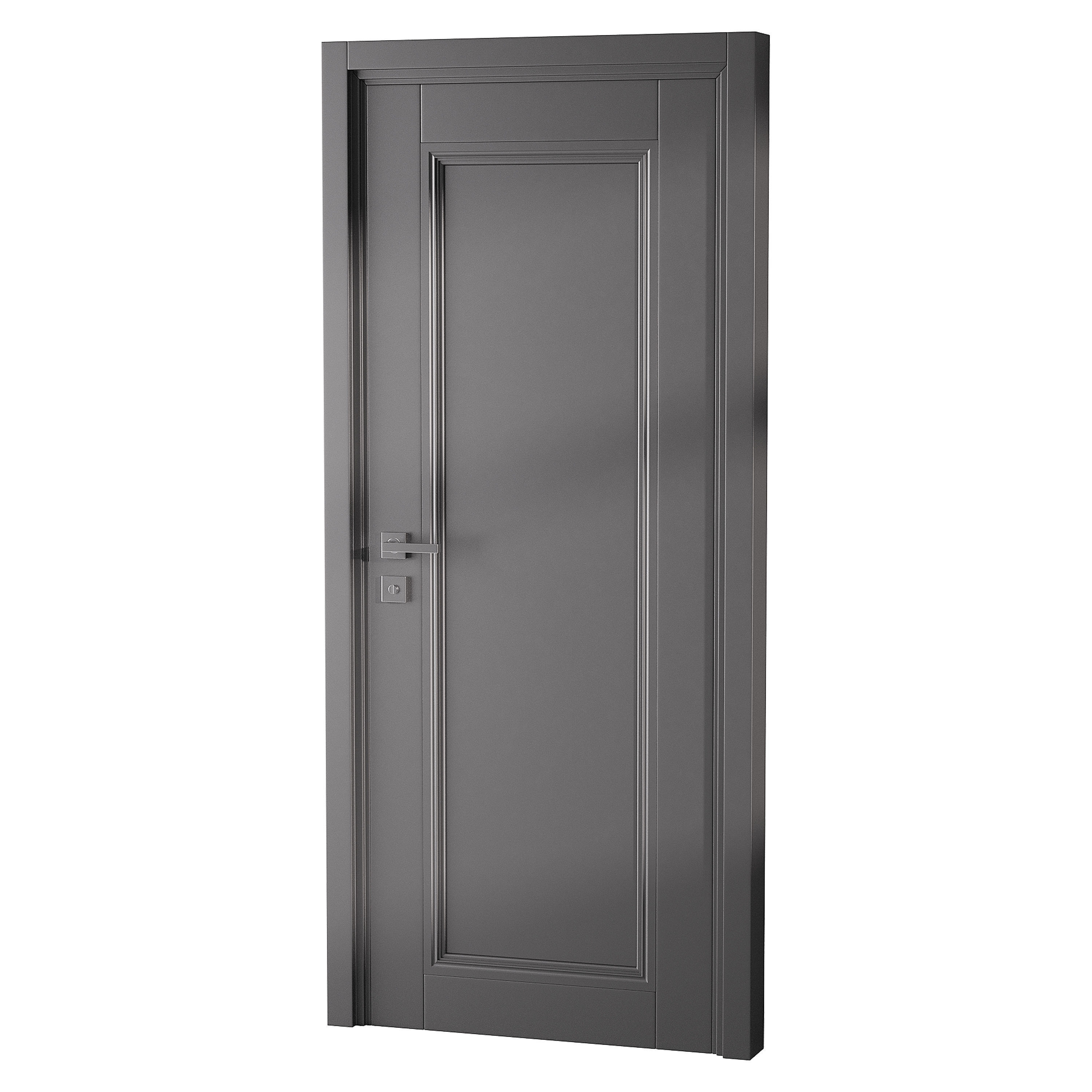 MODERN INTERIOR DOOR 13 3D model_3