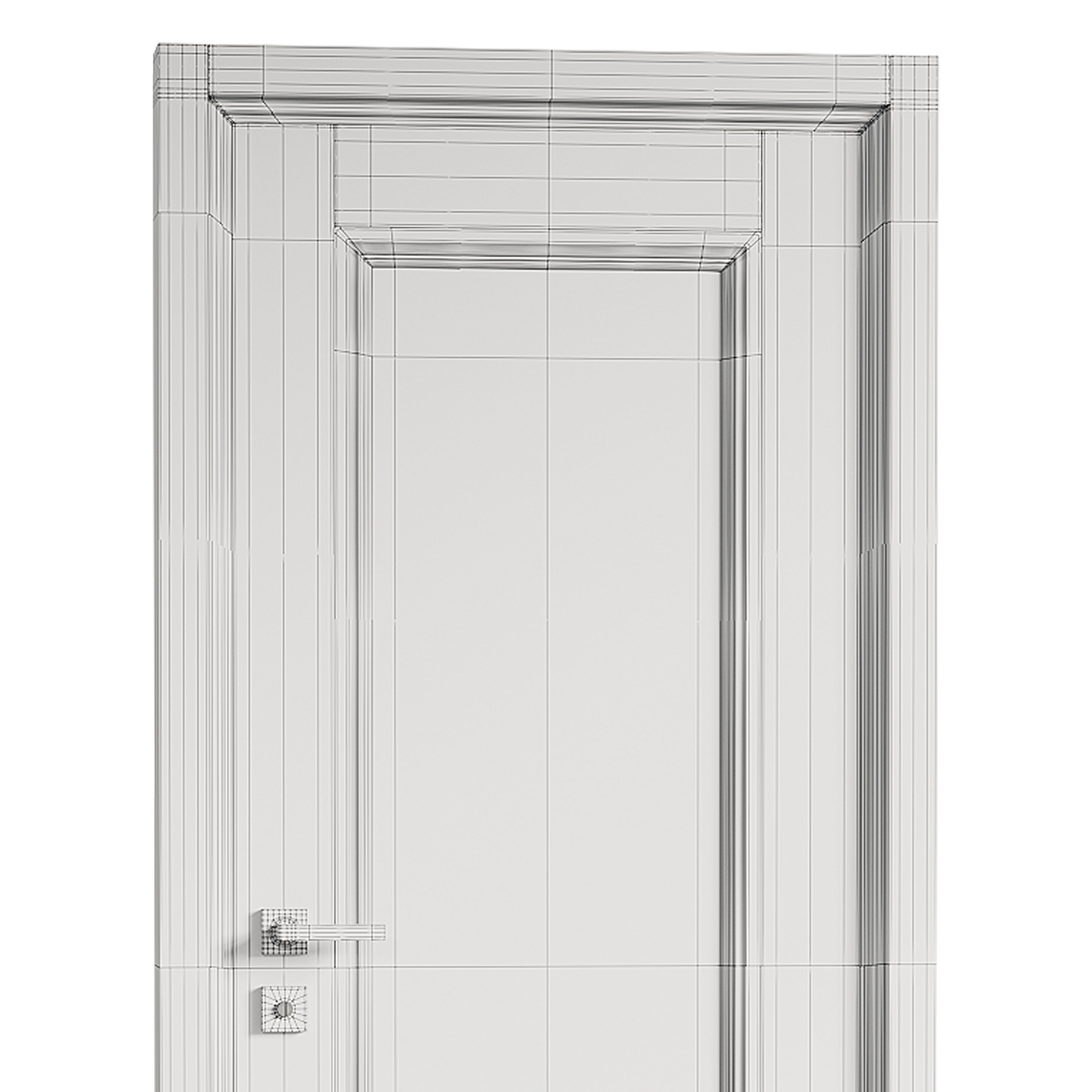 MODERN INTERIOR DOOR 13 3D model_14