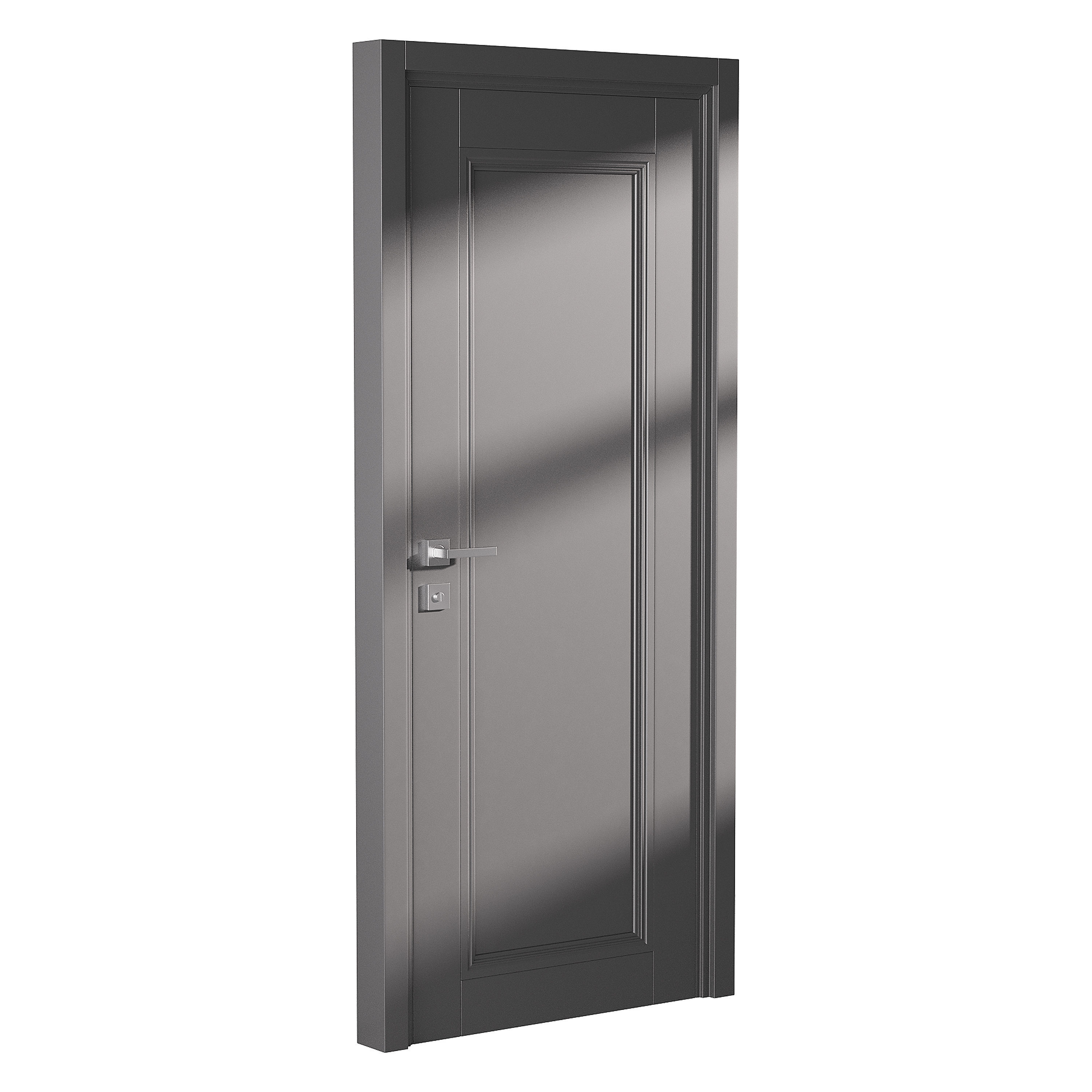 MODERN INTERIOR DOOR 13 3D model_5