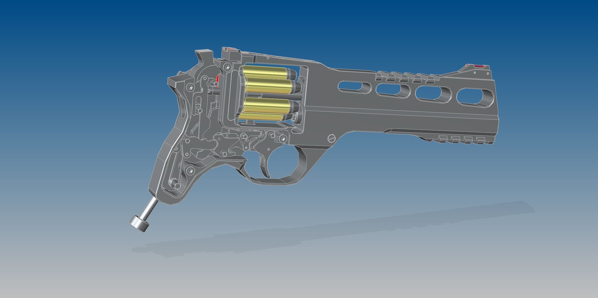 Chiappa Rhino 3D model_8