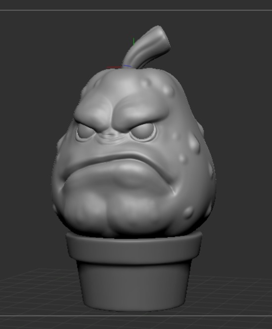 Plants vs Zombies Low-poly 3D model_17