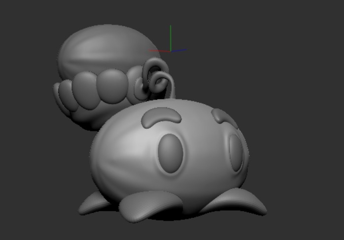 Plants vs Zombies Low-poly 3D model_21