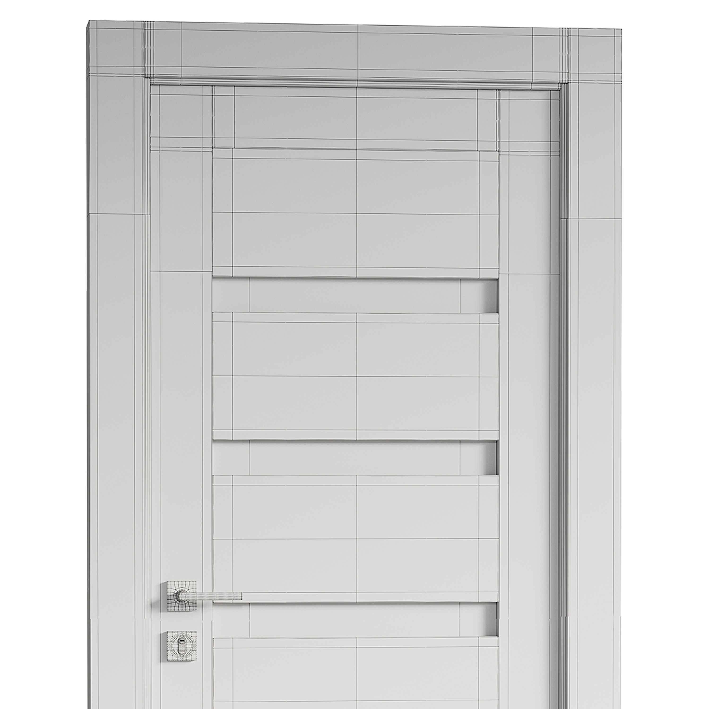 MODERN INTERIOR DOOR 15 3D model_14