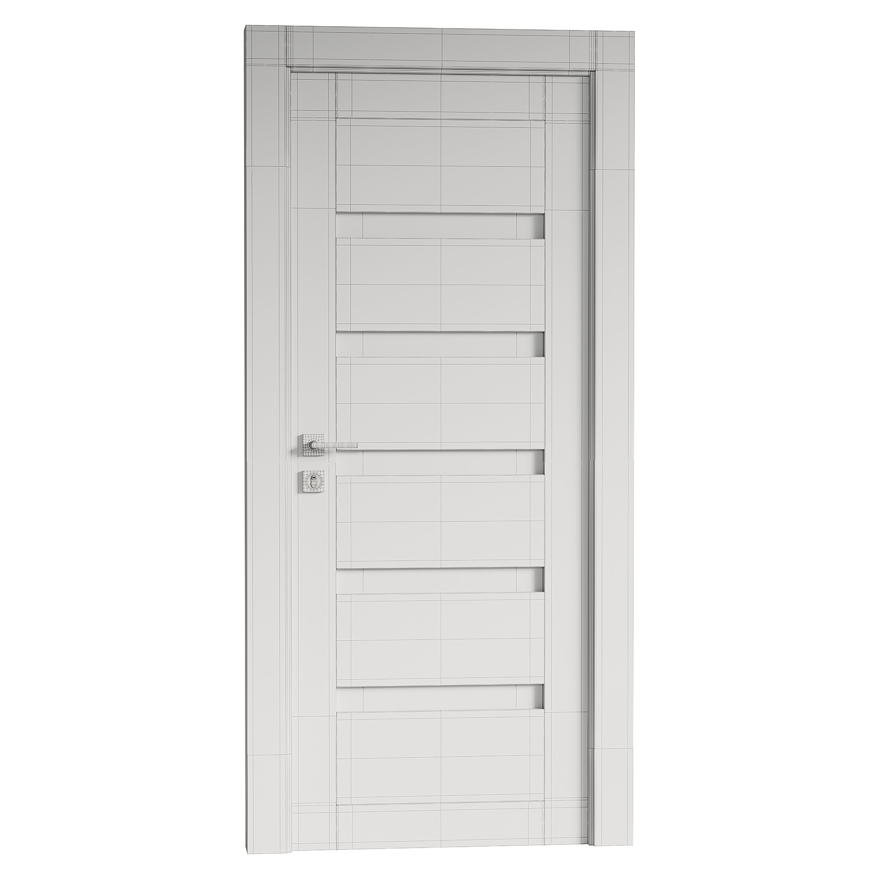 MODERN INTERIOR DOOR 15 3D model_13