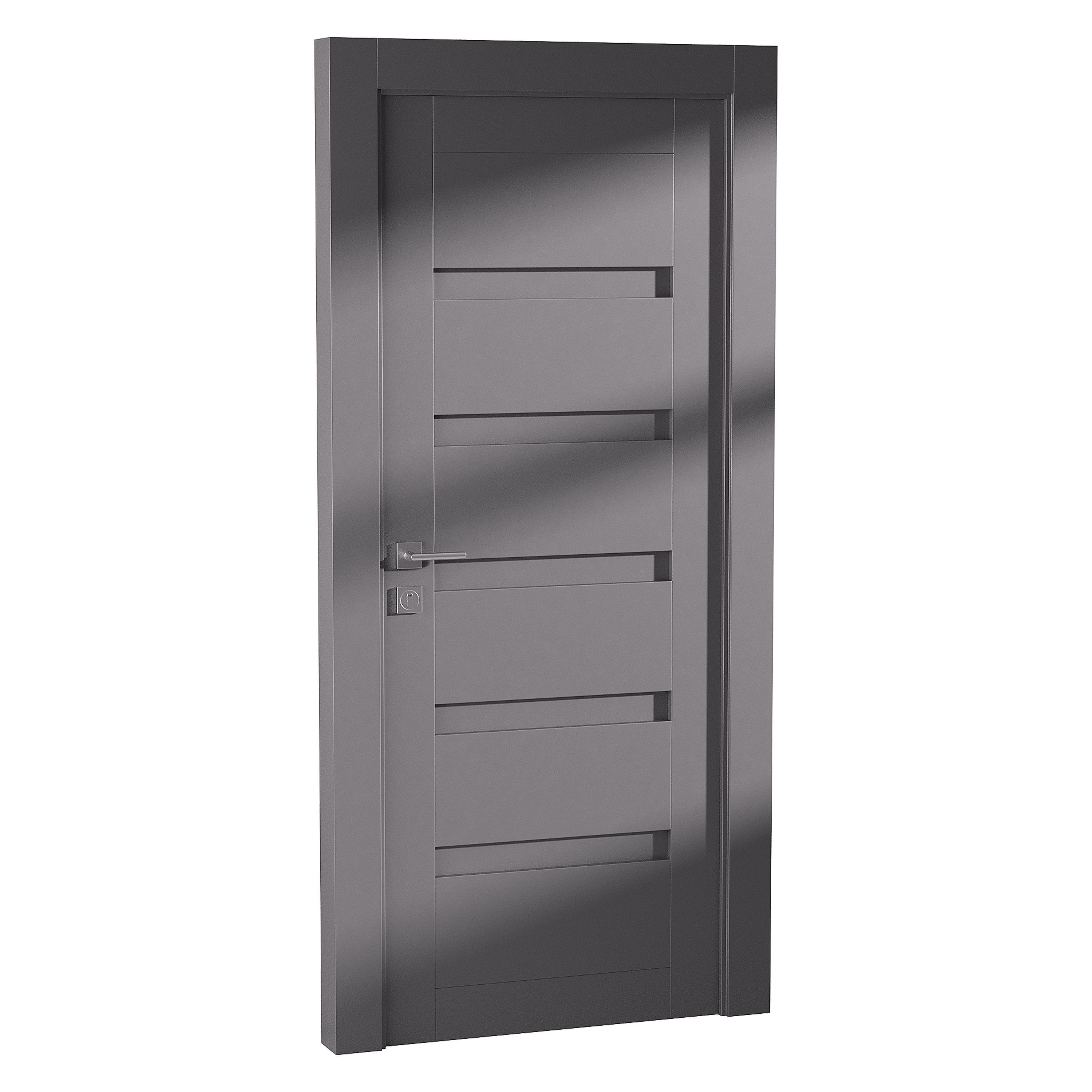 MODERN INTERIOR DOOR 15 3D model_8