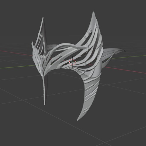 Scarlet Witch - Wanda Headress 3D print model_4