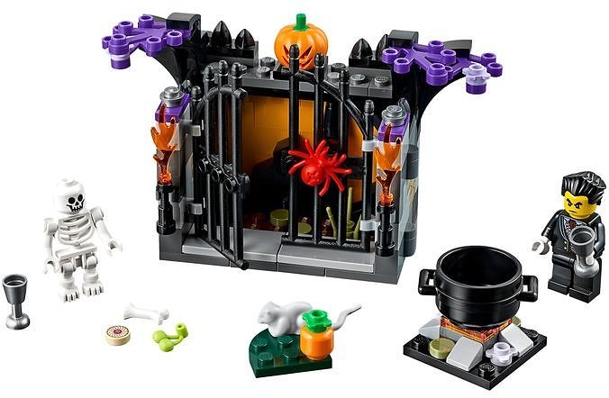 PixelBricks3D - Lego Scary Halloween Hangout 3D print model