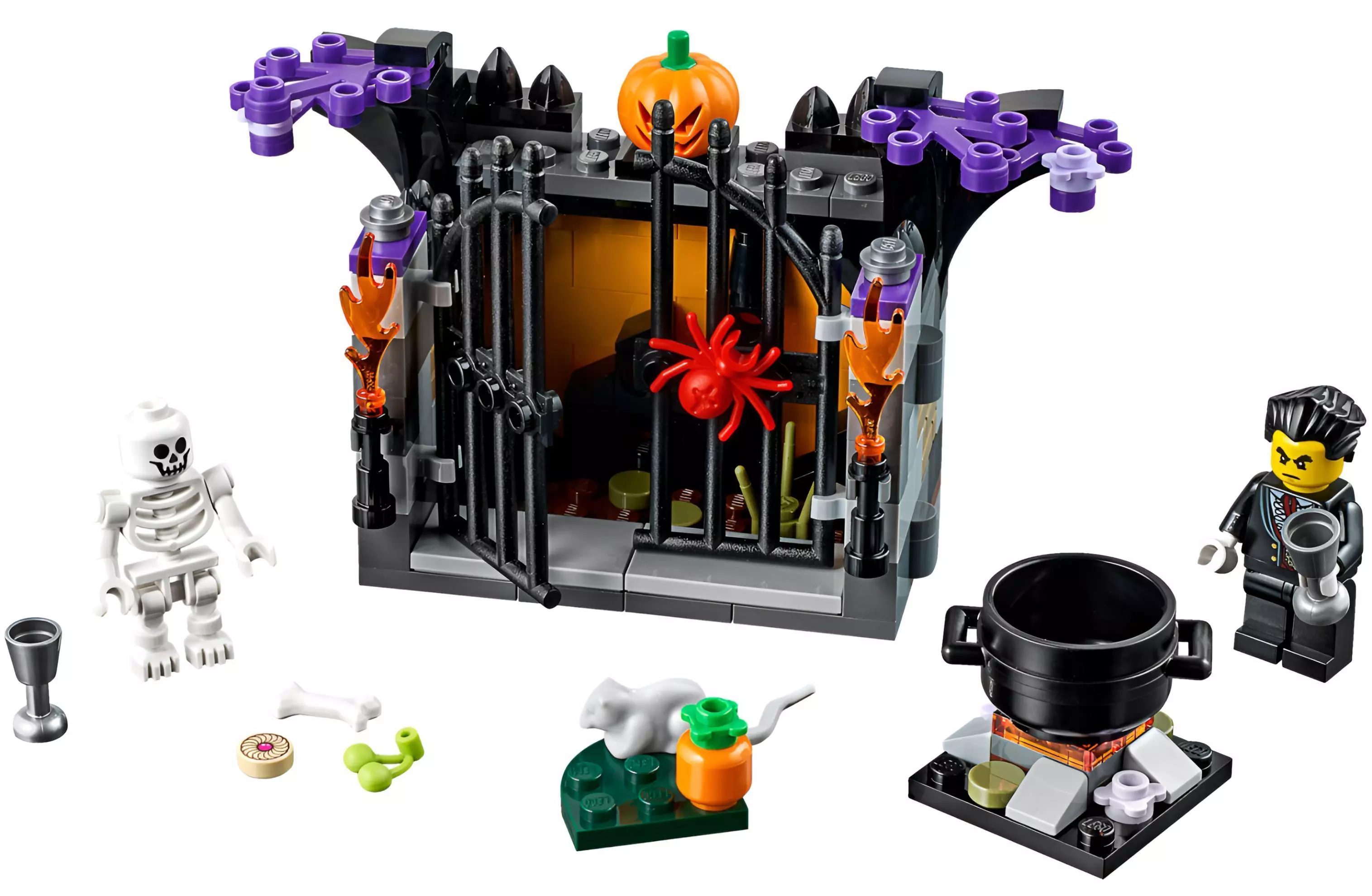 PixelBricks3D - Lego Scary Halloween Hangout 3D print model_0