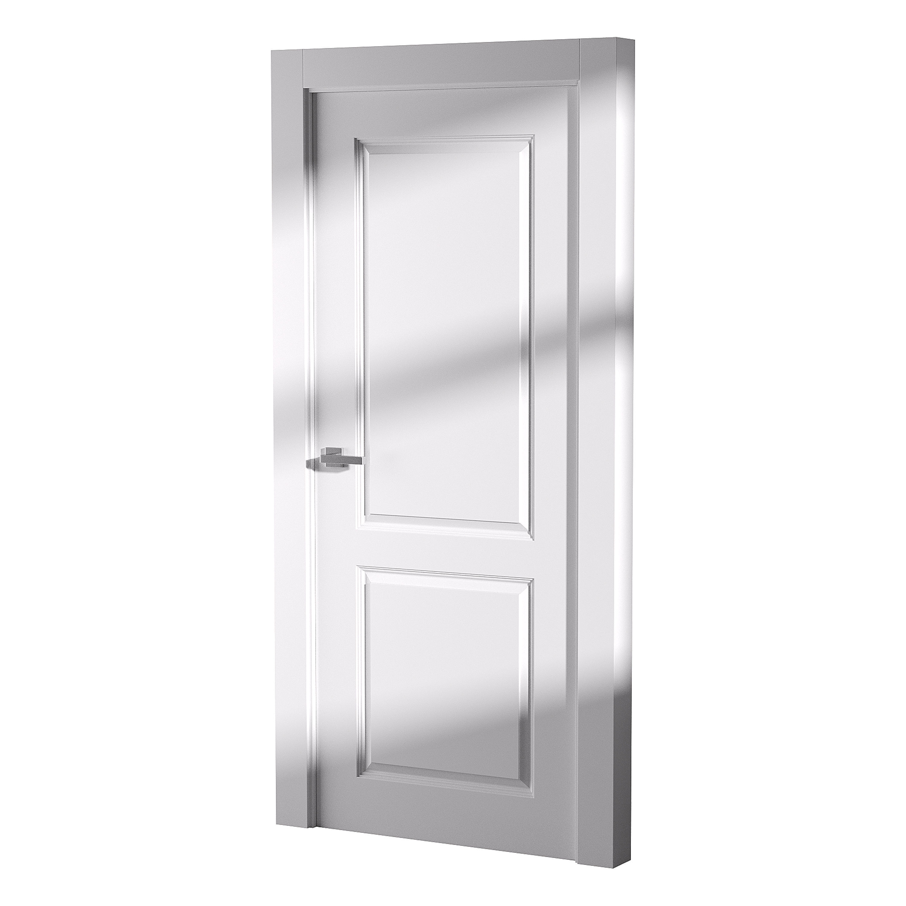 Modern interior door 17 3D model_8