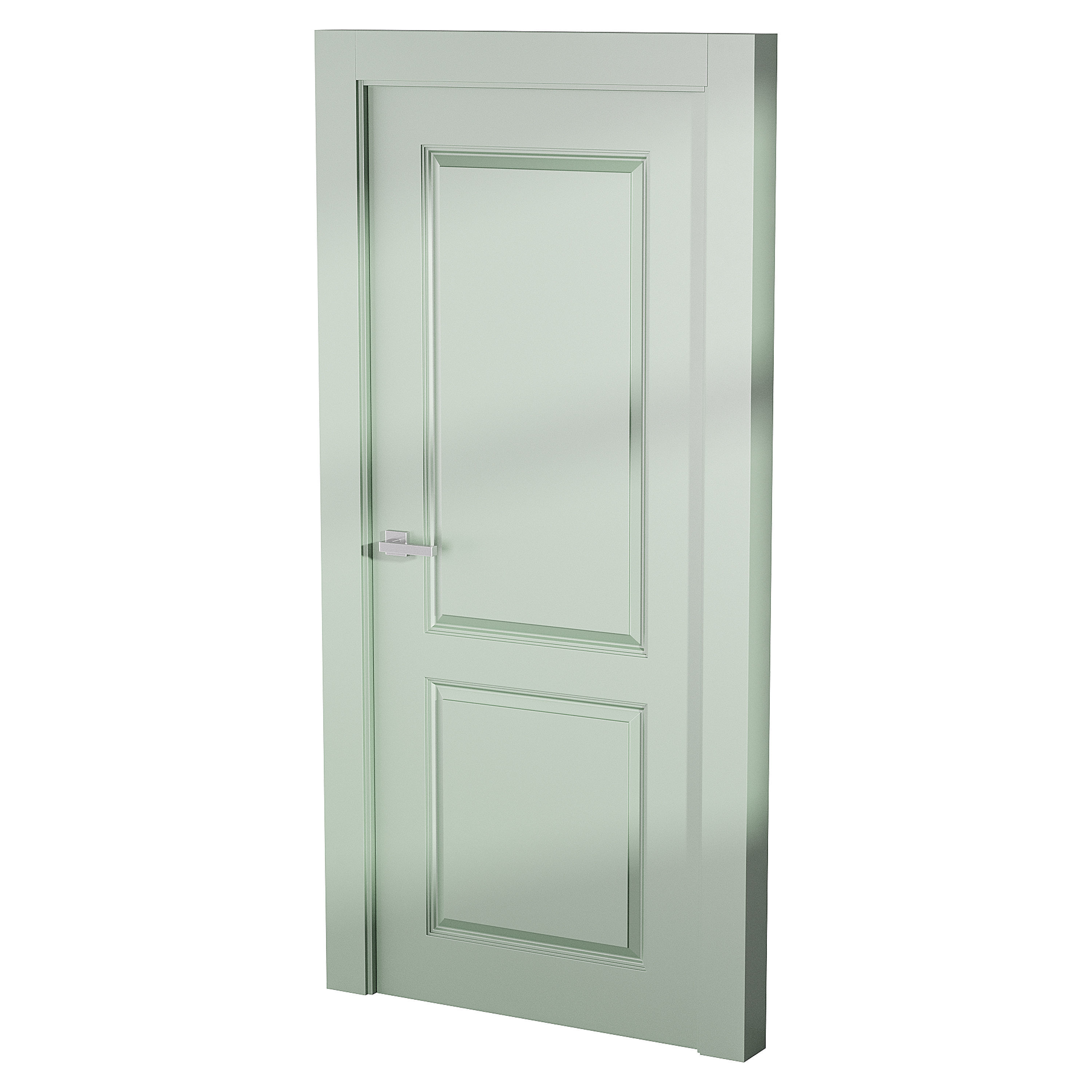 Modern interior door 17 3D model_12