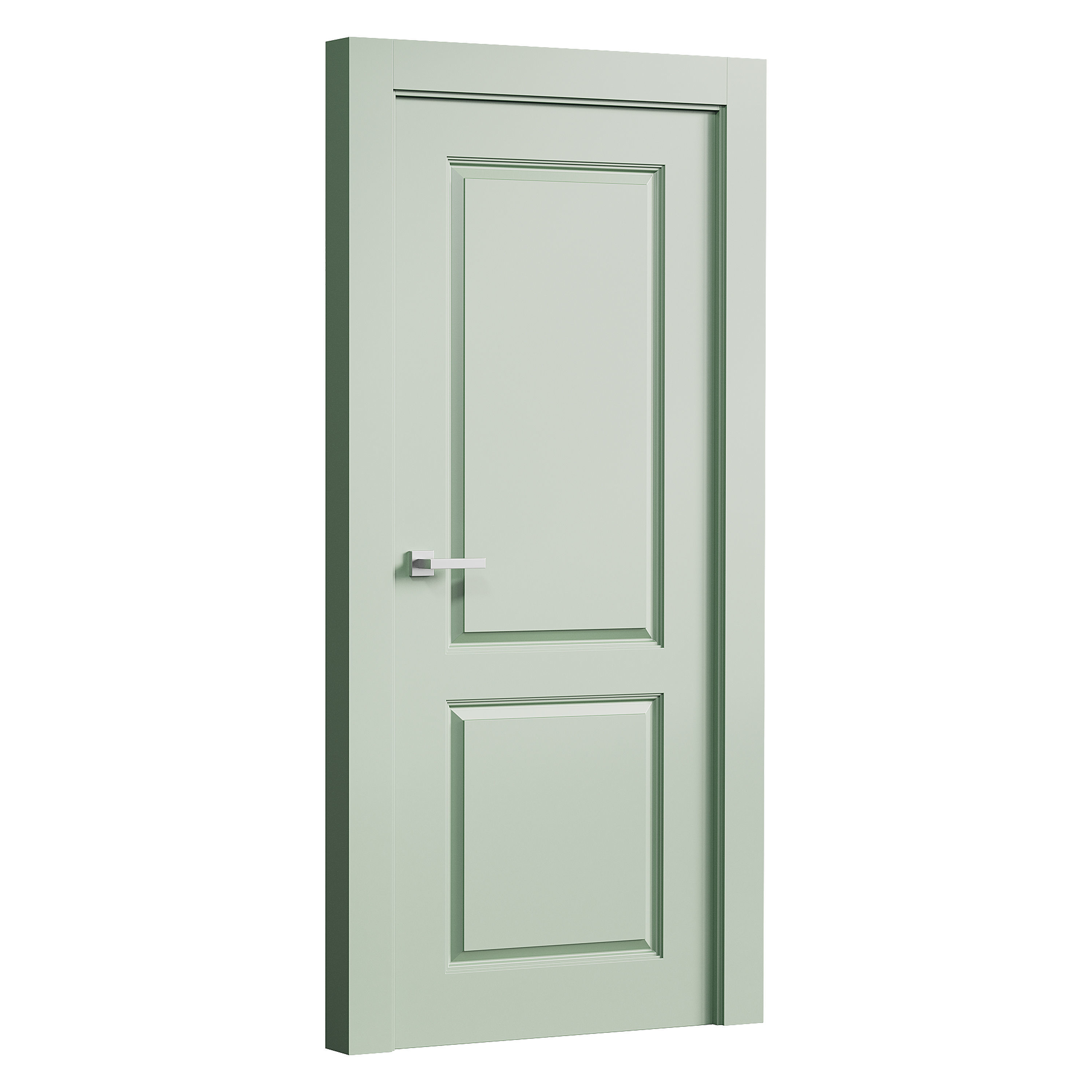 Modern interior door 17 3D model_1