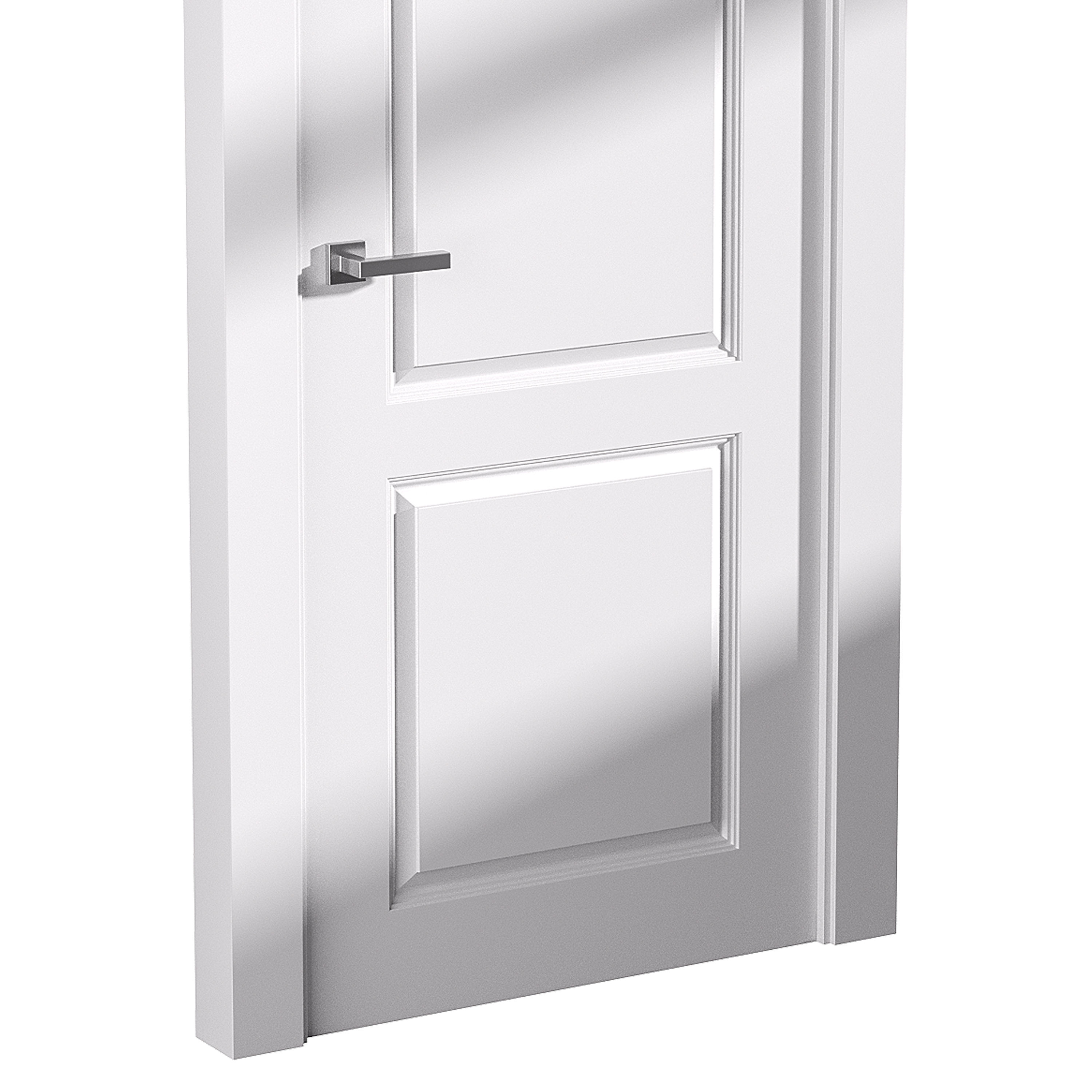 Modern interior door 17 3D model_6