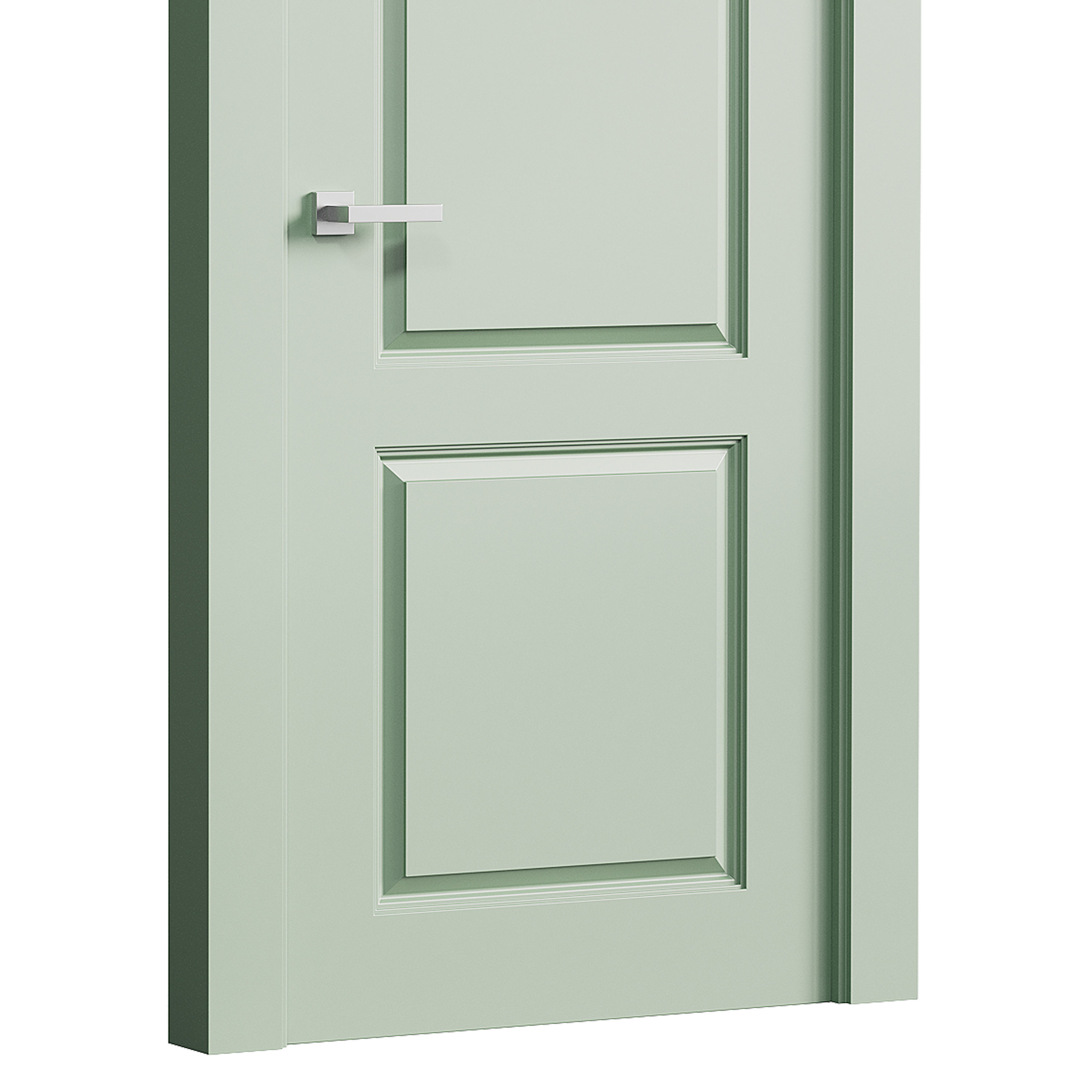 Modern interior door 17 3D model_2