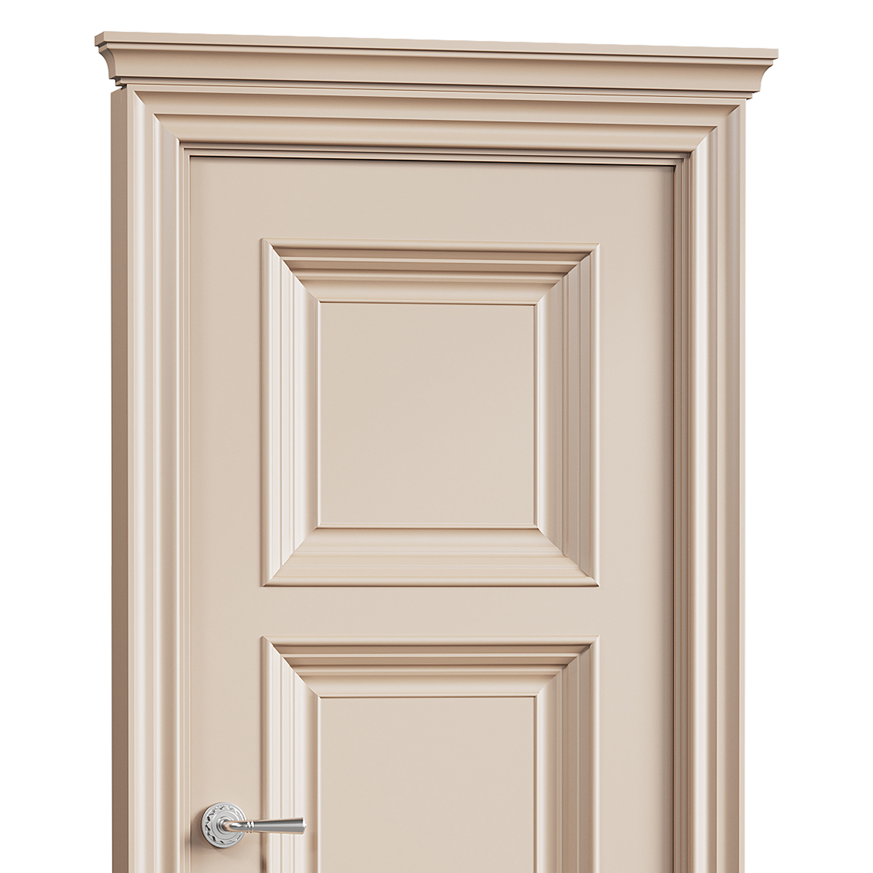 Modern interior door 18 3D model_12