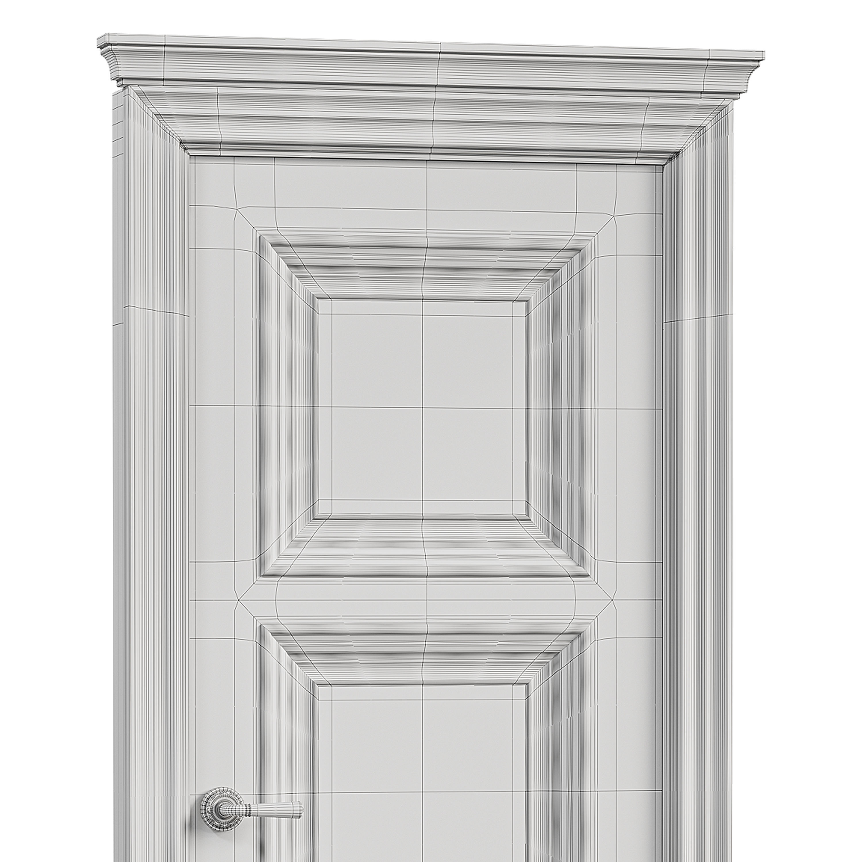 Modern interior door 18 3D model_14