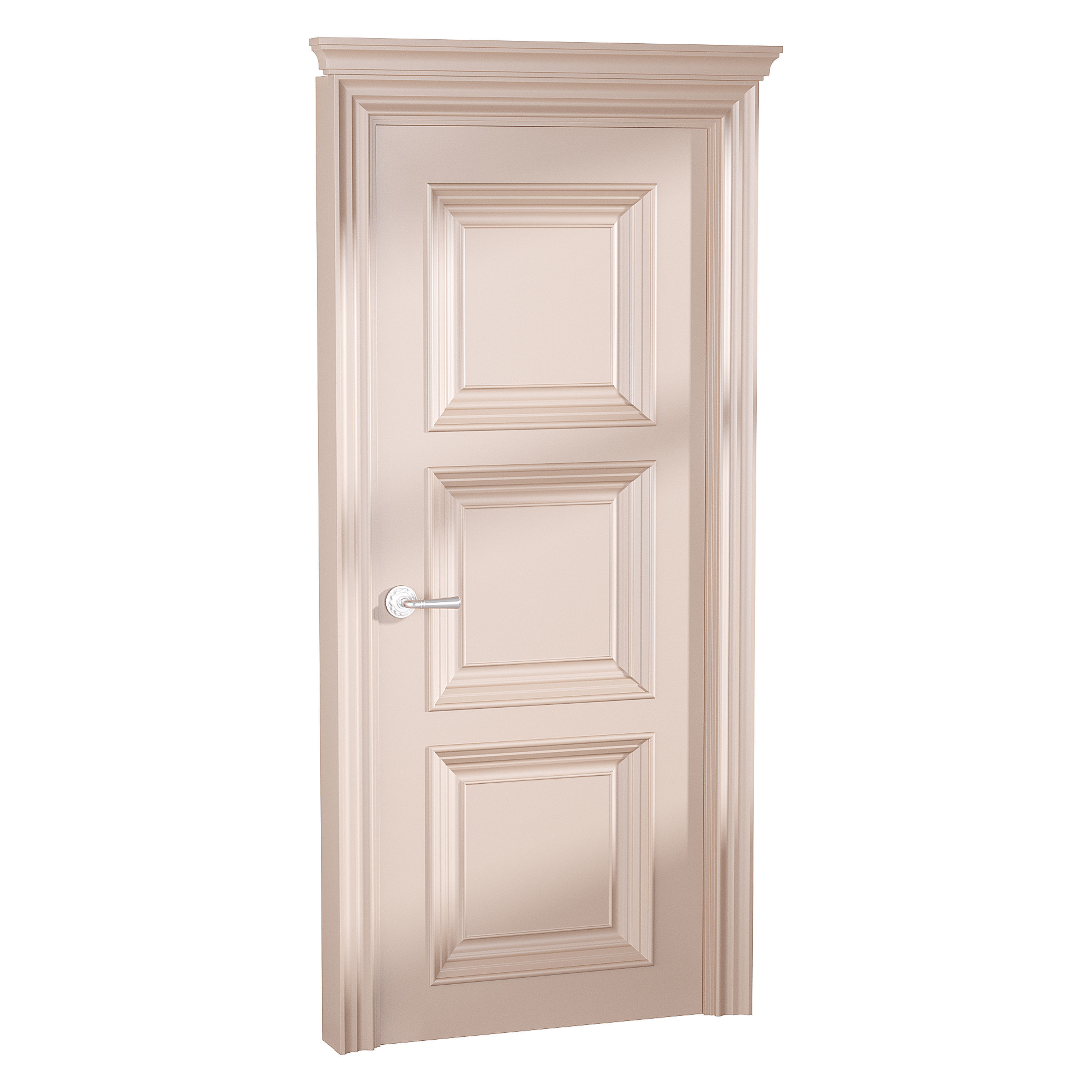 Modern interior door 18 3D model_10