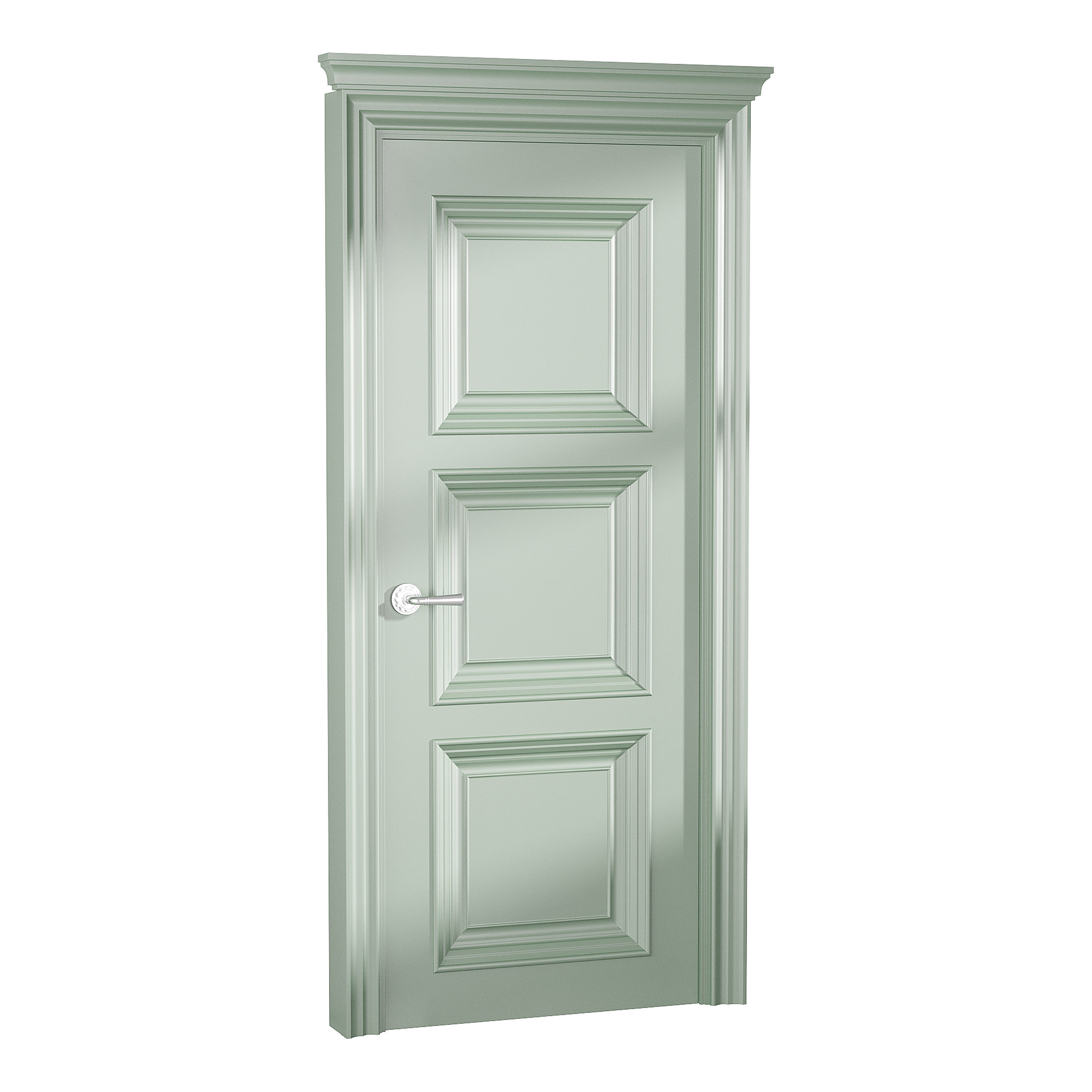 Modern interior door 18 3D model_7