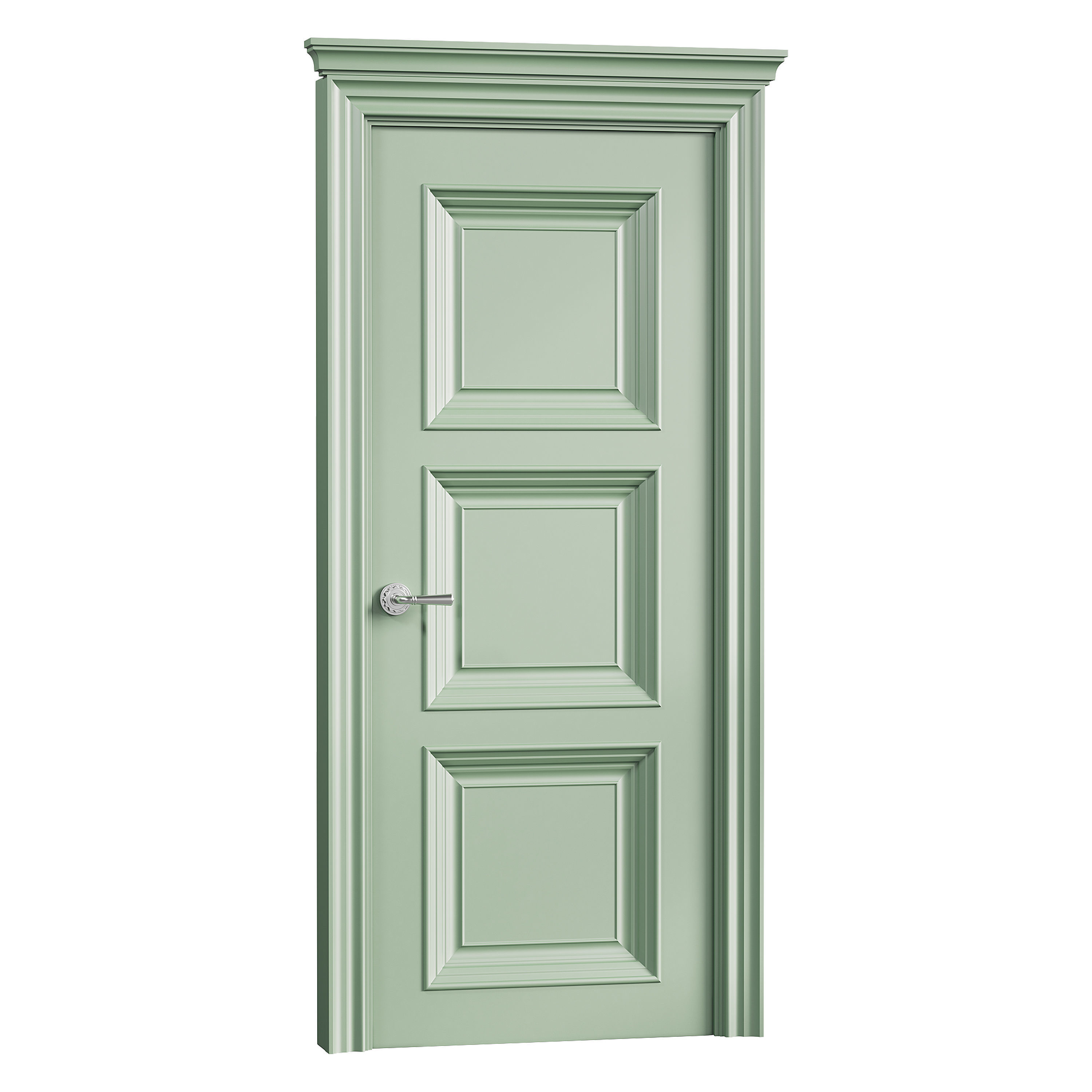 Modern interior door 18 3D model_2