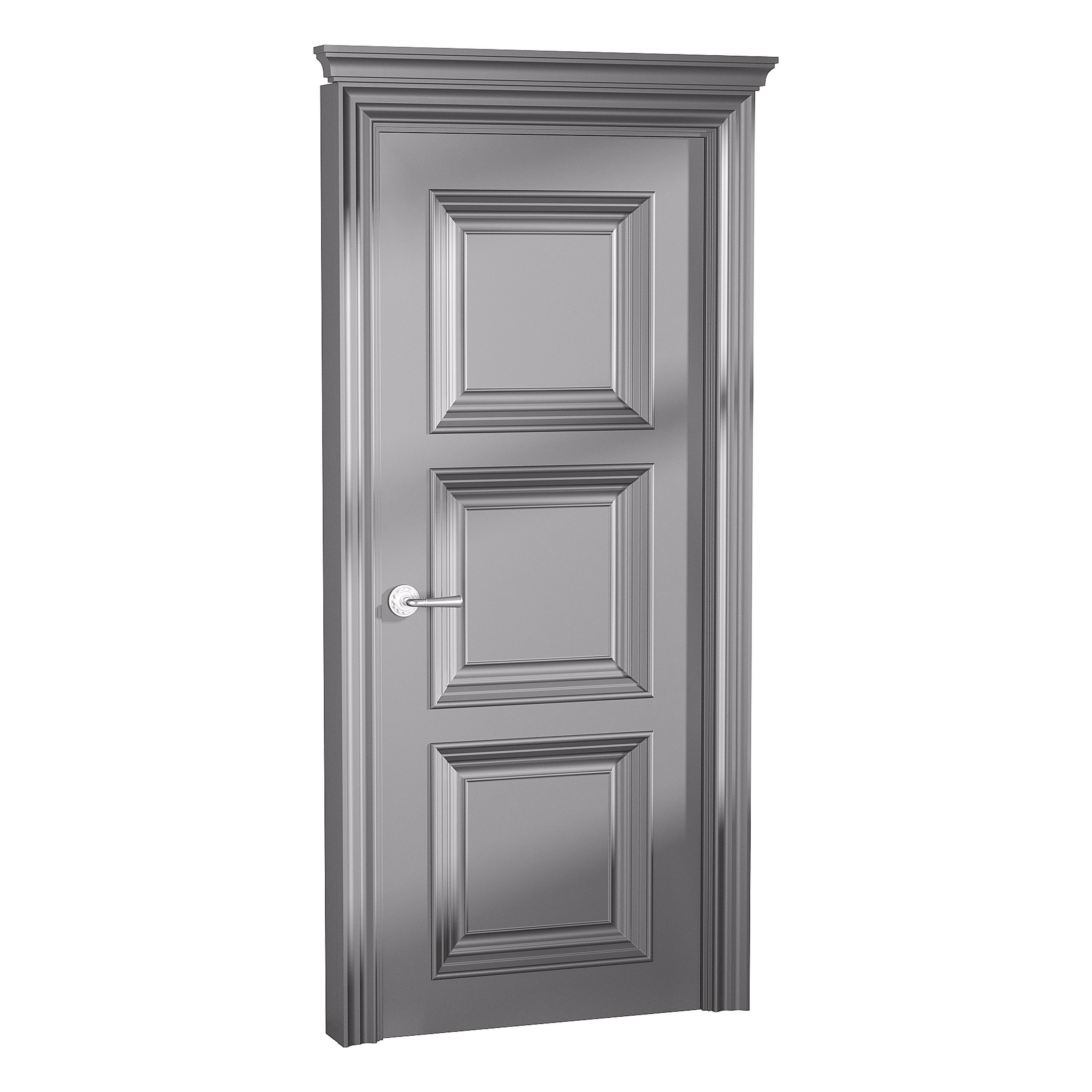 Modern interior door 18 3D model_8