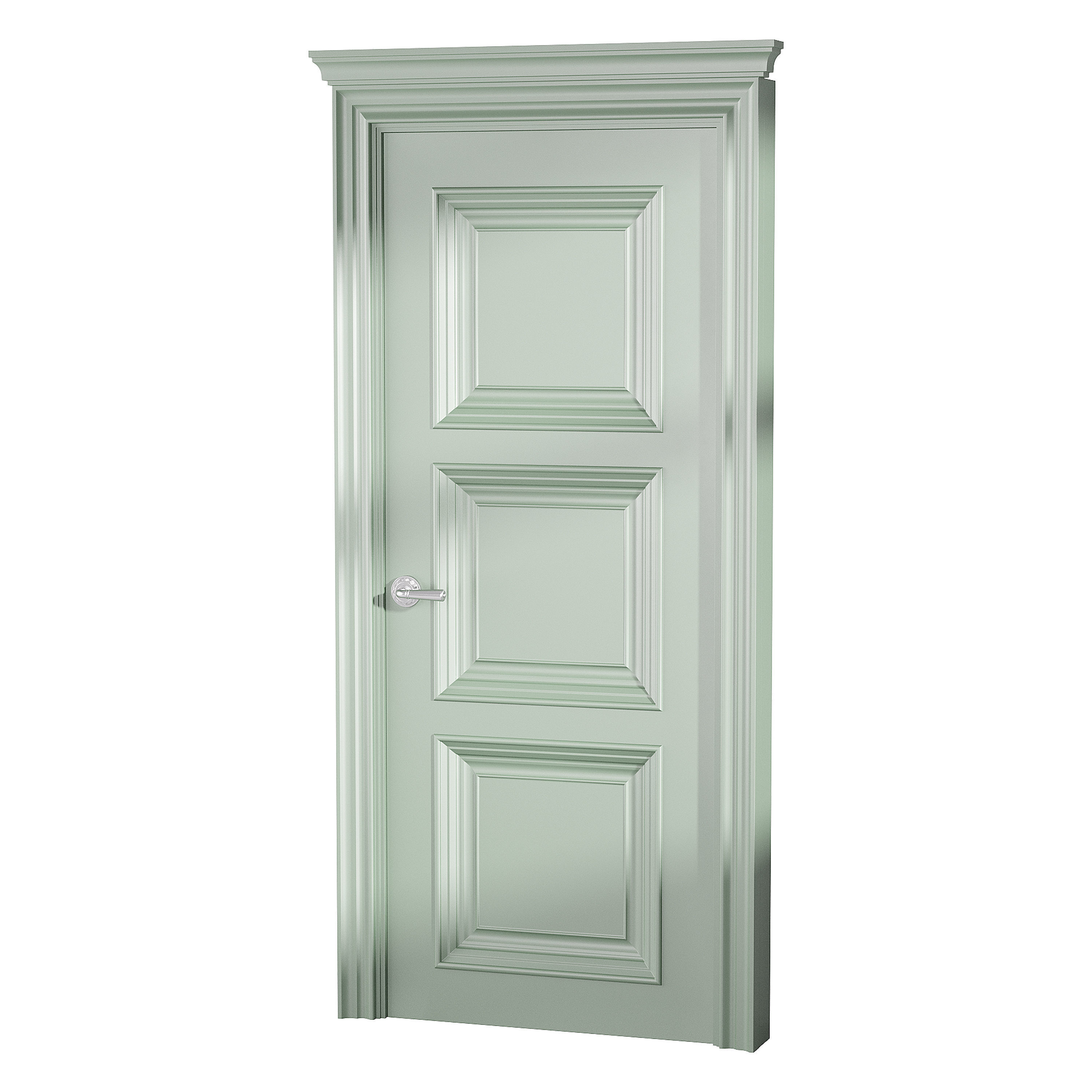 Modern interior door 18 3D model_5