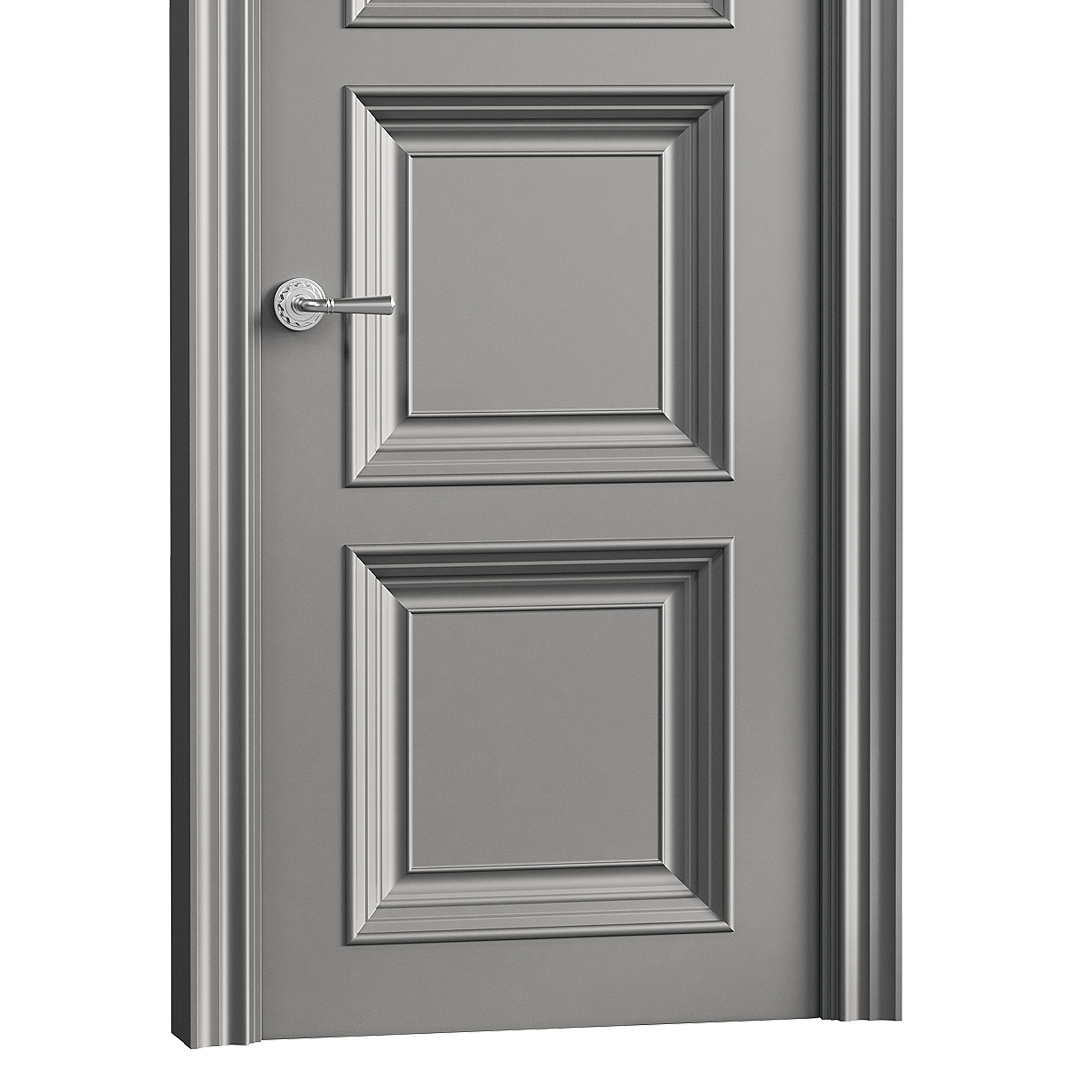 Modern interior door 18 3D model_1
