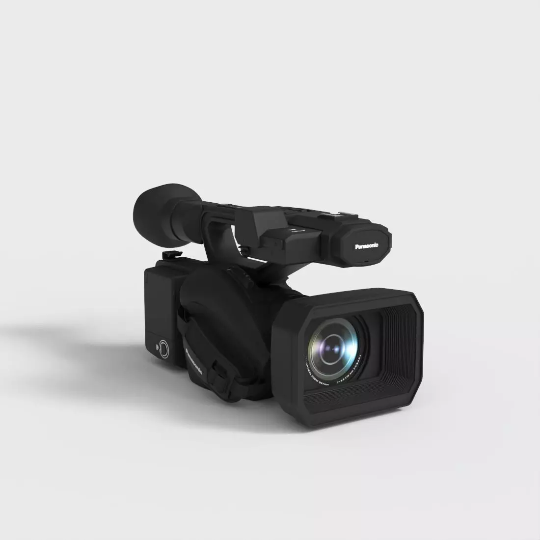 PANASONIC CAMCORDER Low-poly 3D model