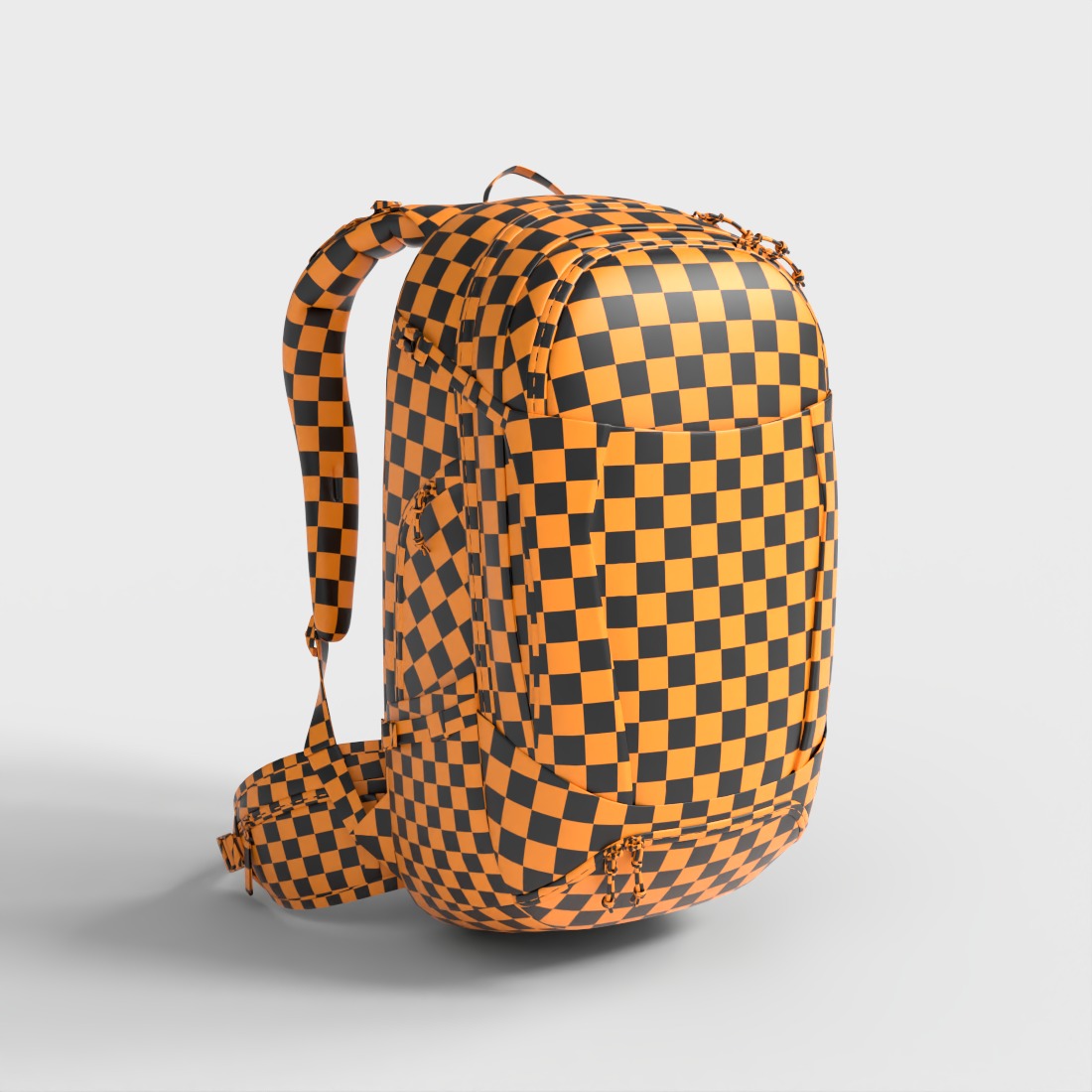 DEUTER SPORTS BACKPACK Low-poly 3D model_4