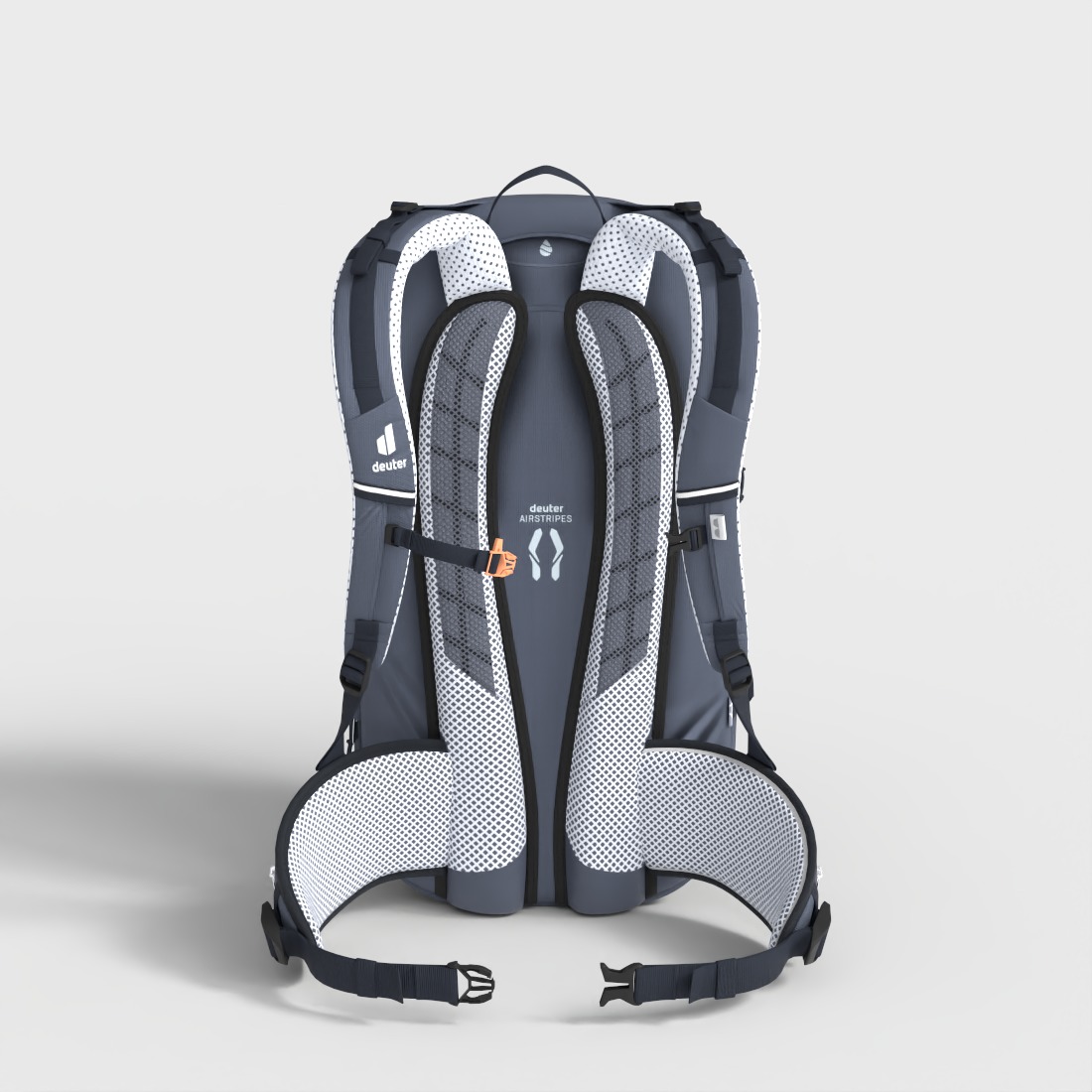 DEUTER SPORTS BACKPACK Low-poly 3D model_1