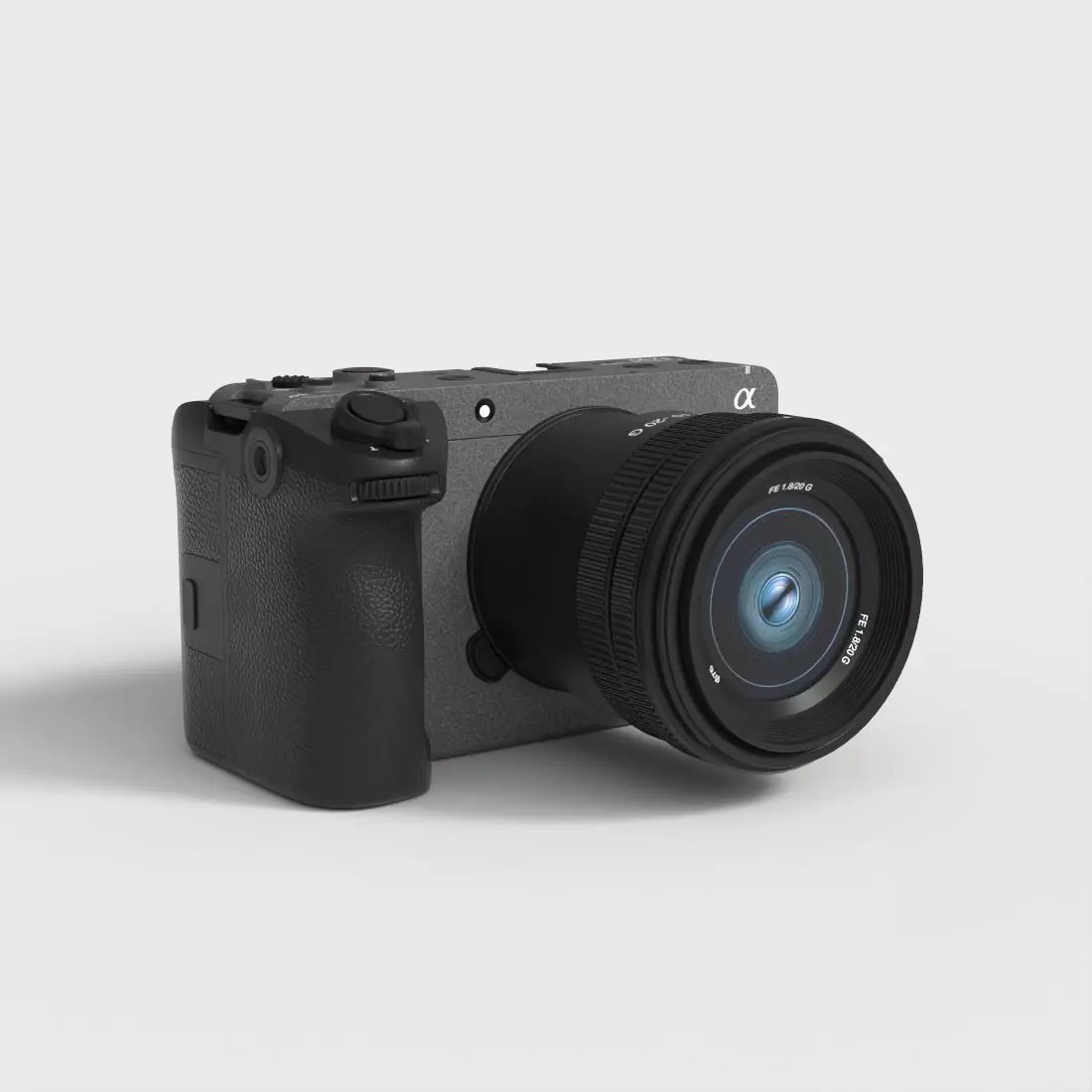 SONY FX30 CAMERA Low-poly 3D model