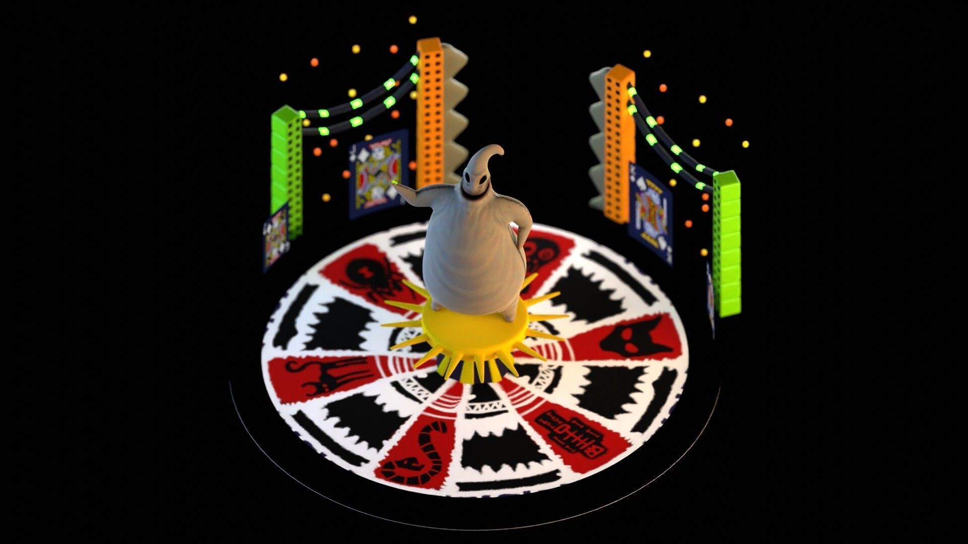 The nightmare before Christmas 3D model_6