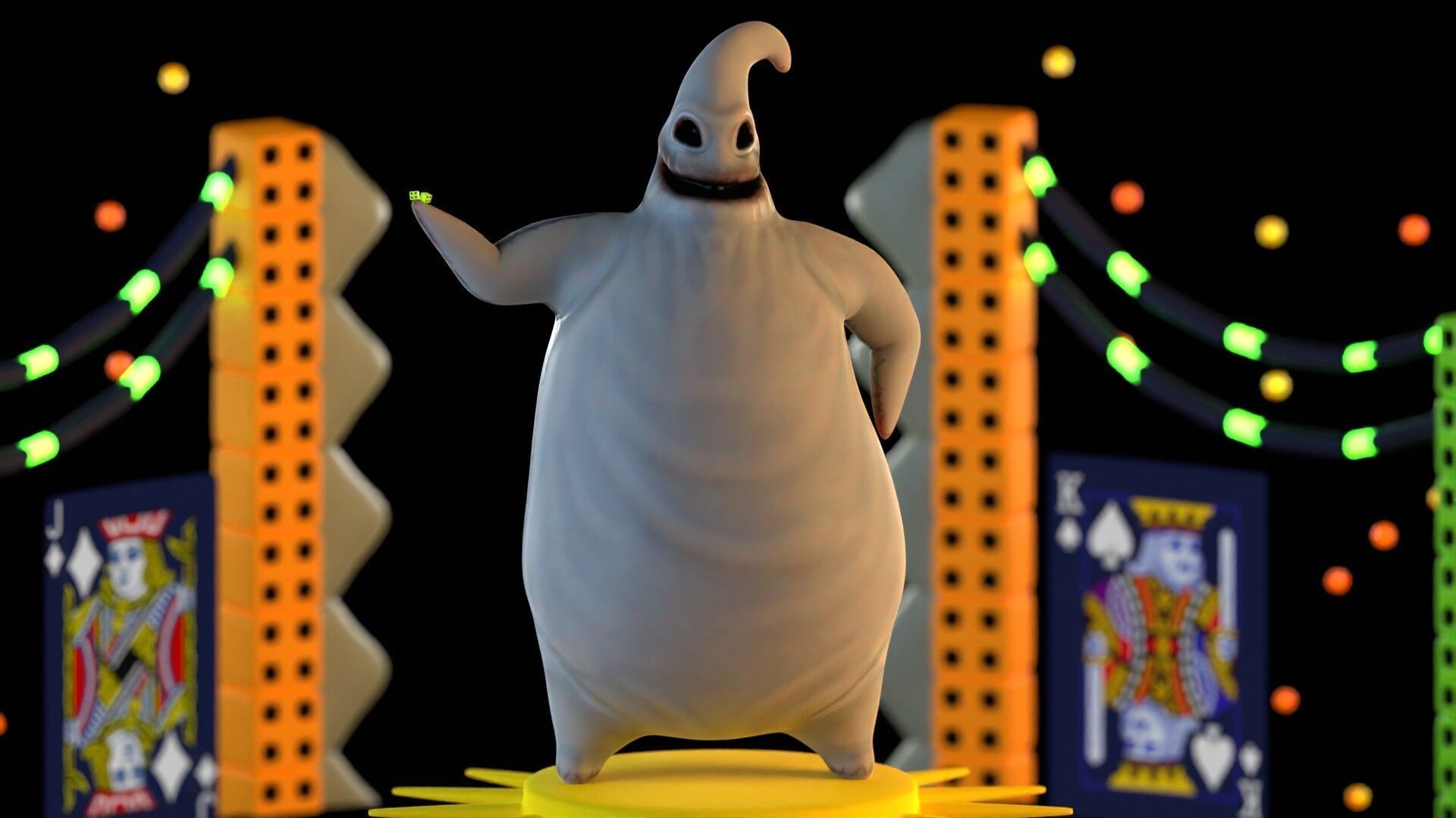 The nightmare before Christmas 3D model_5