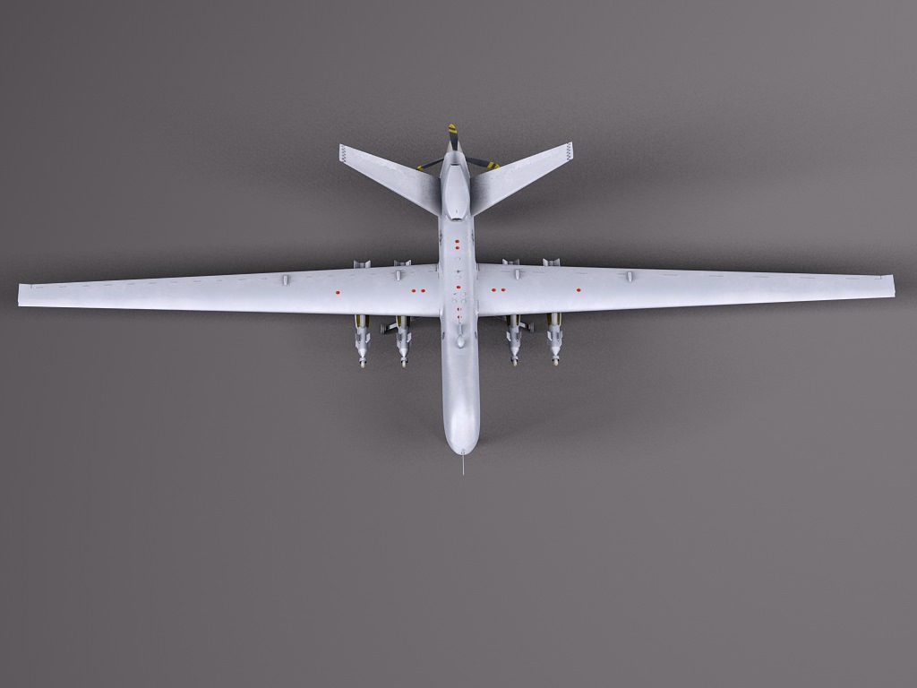 Reaper MQ-9 US Drone Predator 3D model_6