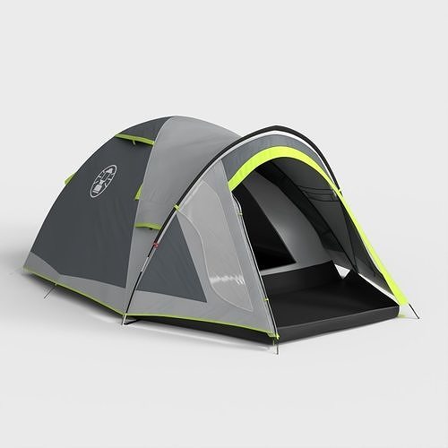 COLEMAN DARWIN CAMPING TENT Low-poly 3D model