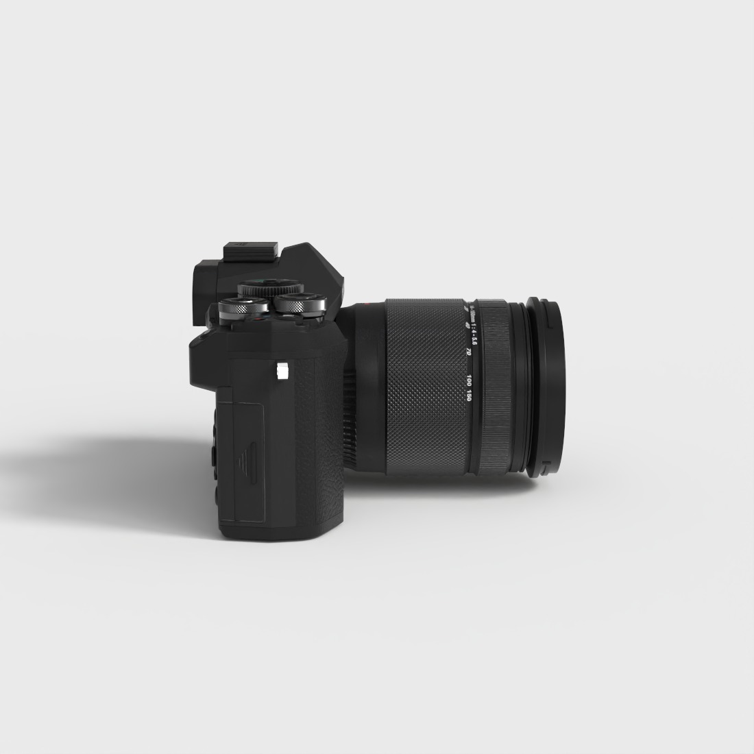 OM SYSTEM MIRRORLESS CAMERA Low-poly 3D model_2