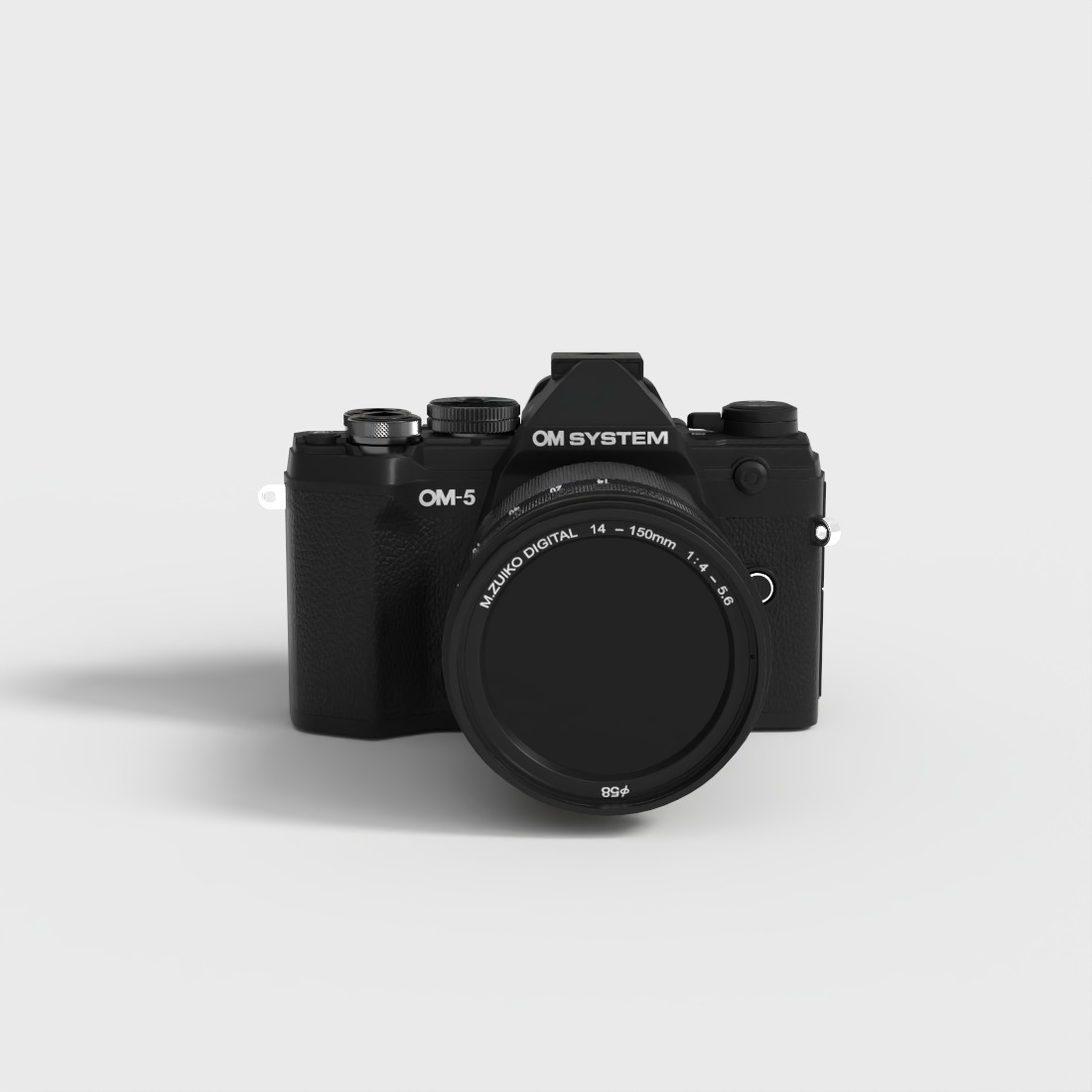 OM SYSTEM MIRRORLESS CAMERA Low-poly 3D model_1