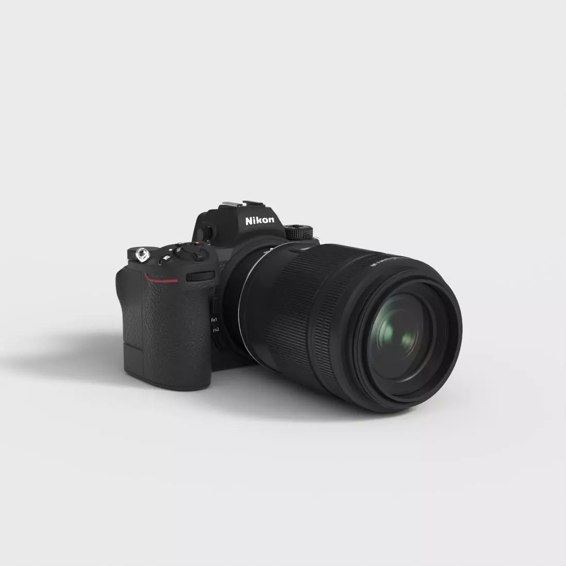 NIKON Z7 DSLR CAMERA Low-poly 3D model