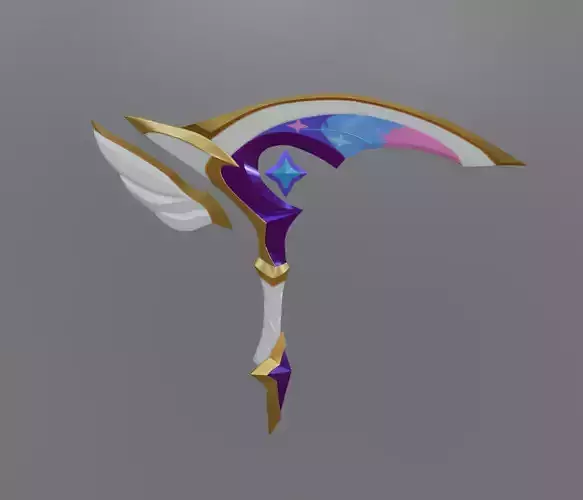 Akali Star Guardian Schythe - League of Legends 3D print model