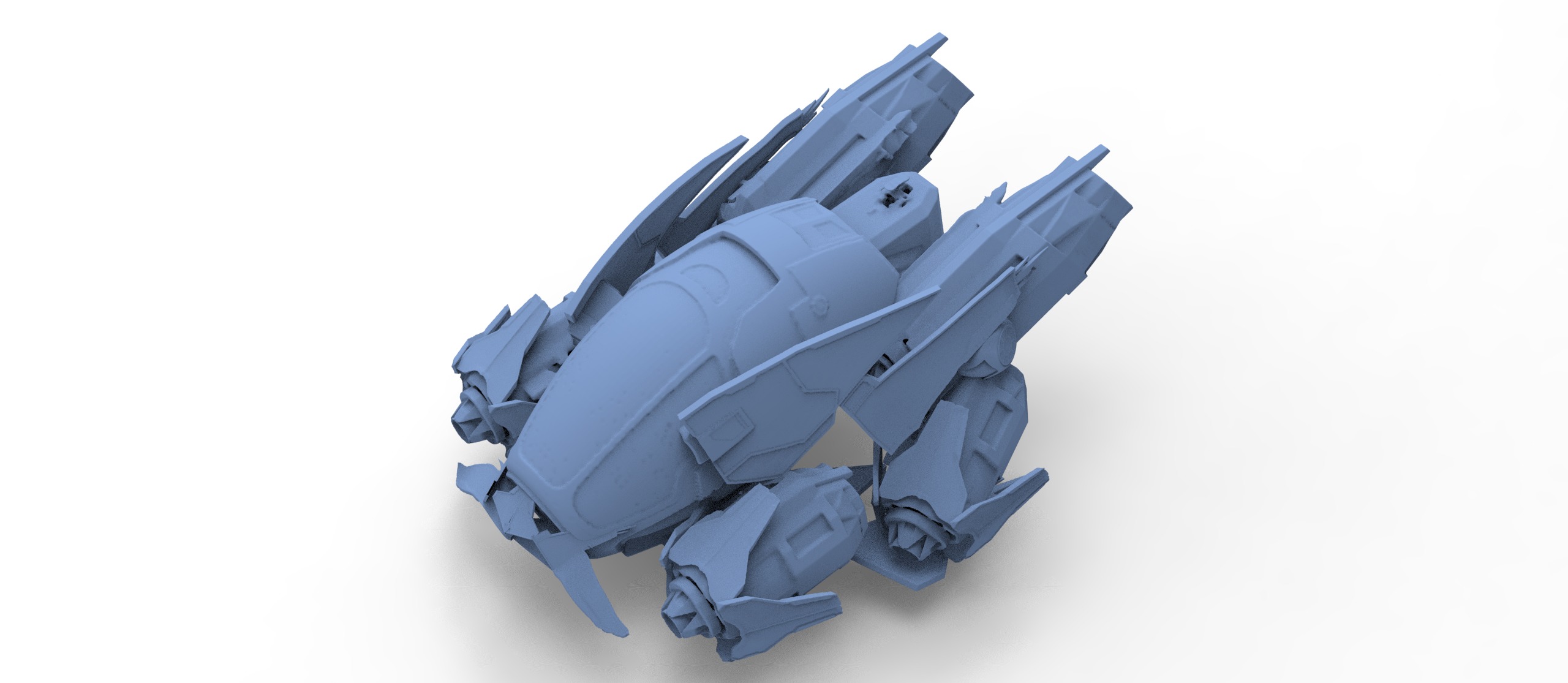 Kronis Ship 1 3D print model_1