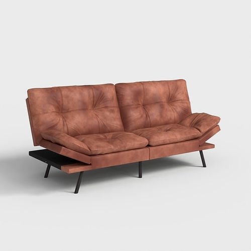 FUTON SOFA Low-poly 3D model