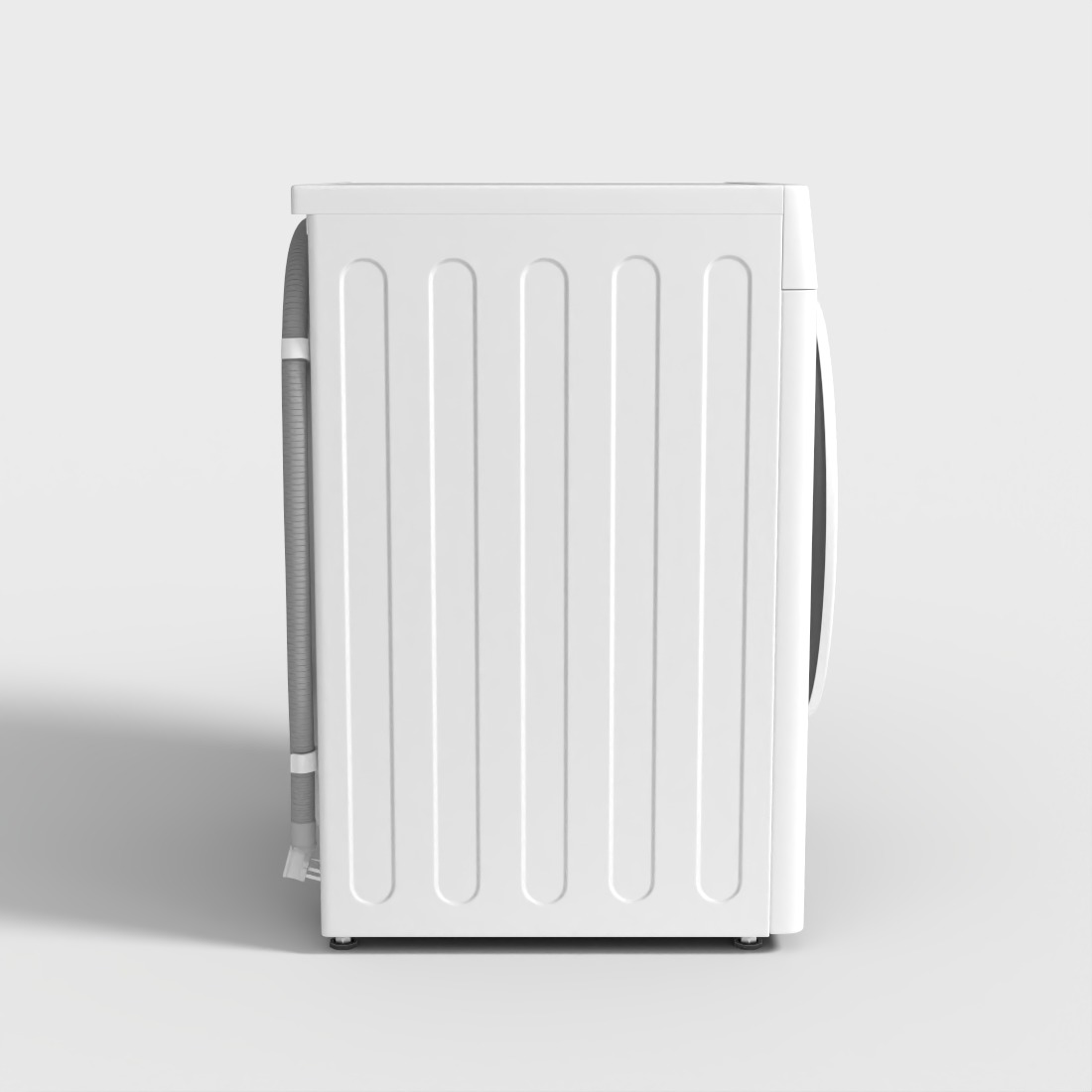 LG WASHING MACHINE  Low-poly 3D model_2