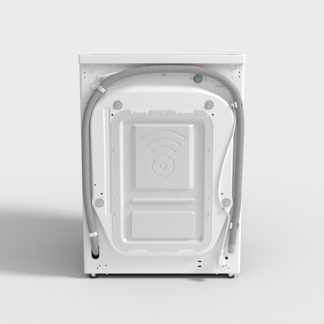 LG WASHING MACHINE  Low-poly 3D model_3