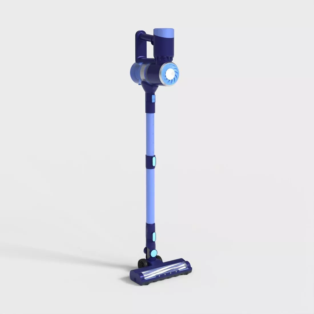 CORDLESS VACUUM CLEANER Low-poly 3D model