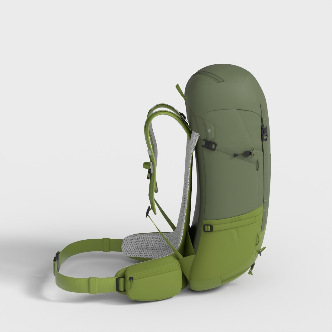 DEUTER FUTURA BACKPACK Low-poly 3D model_2