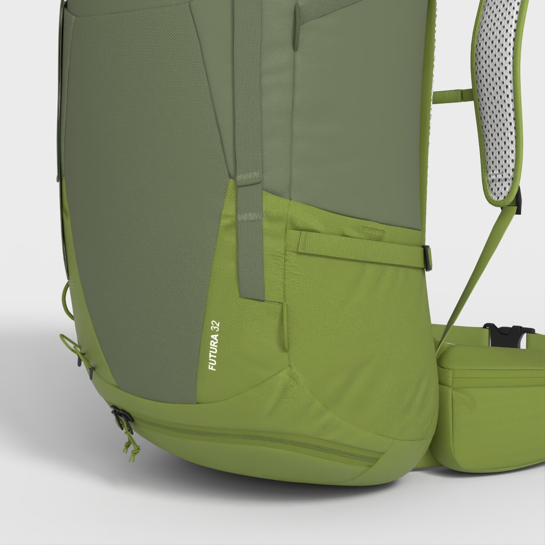 DEUTER FUTURA BACKPACK Low-poly 3D model_4