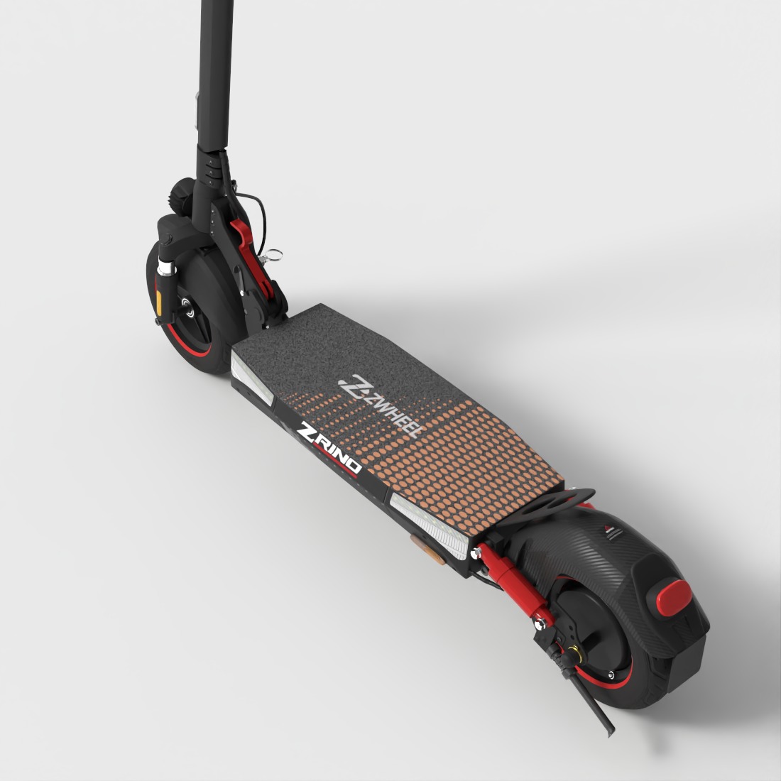 ZRINO ELECTRIC SCOOTER Low-poly 3D model_4