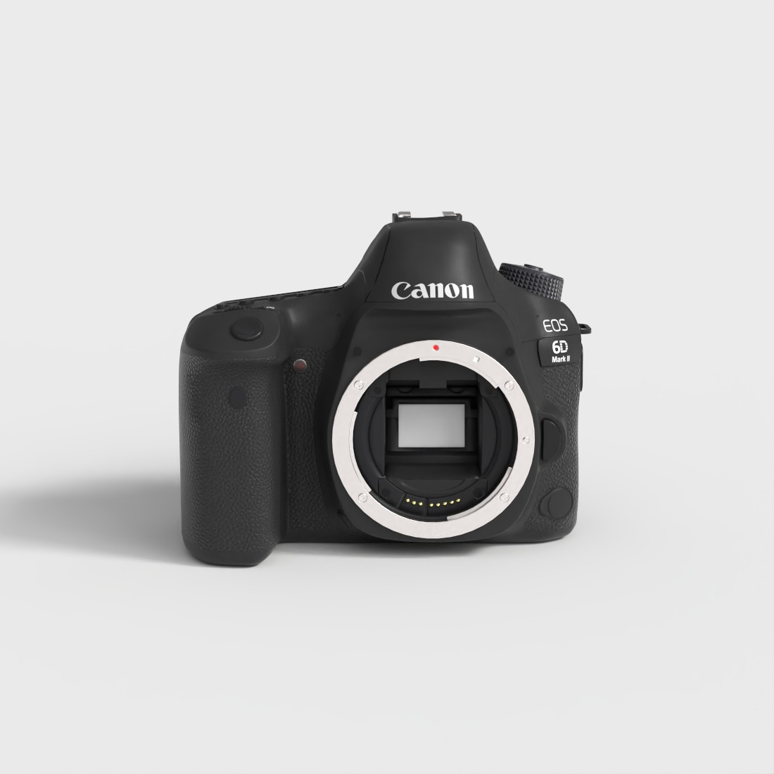 CANNON EOS 6D MARK II Low-poly 3D model_1