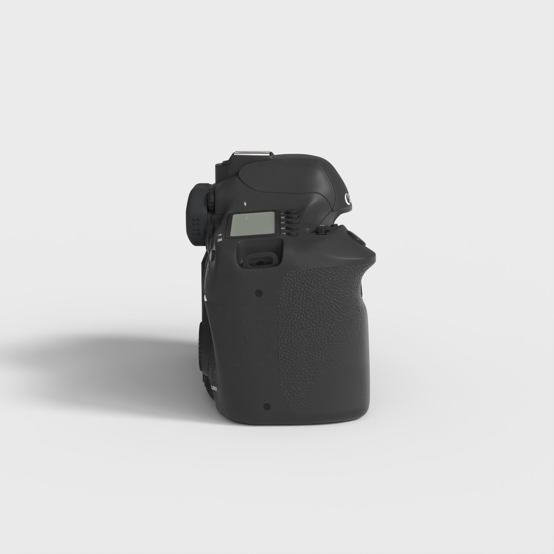 CANNON EOS 6D MARK II Low-poly 3D model_2