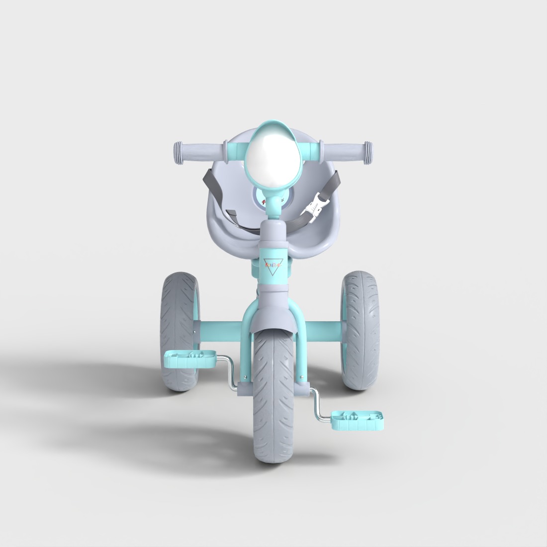 KIDS TRICYCLE Low-poly 3D model_1
